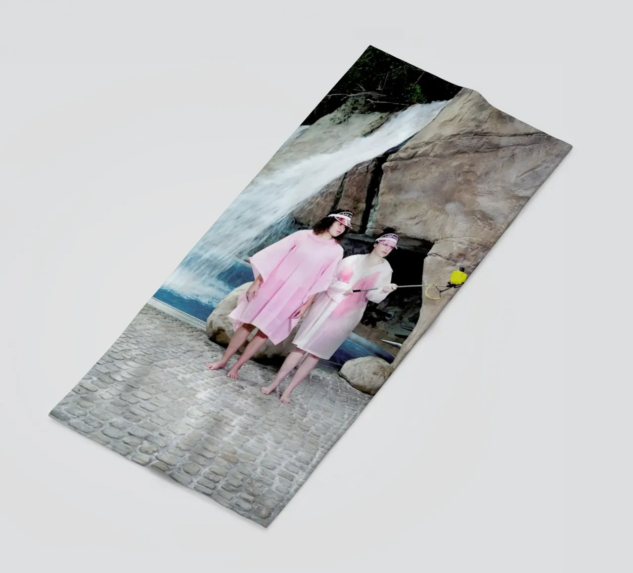 Wasserfall beach towel by I Love Travel GmbH