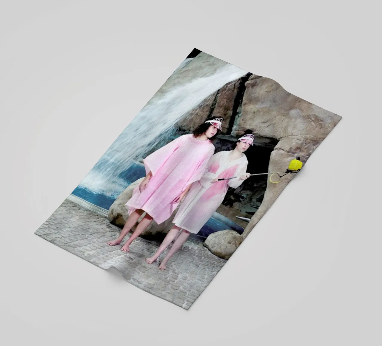 Wasserfall beach towel by I Love Travel GmbH