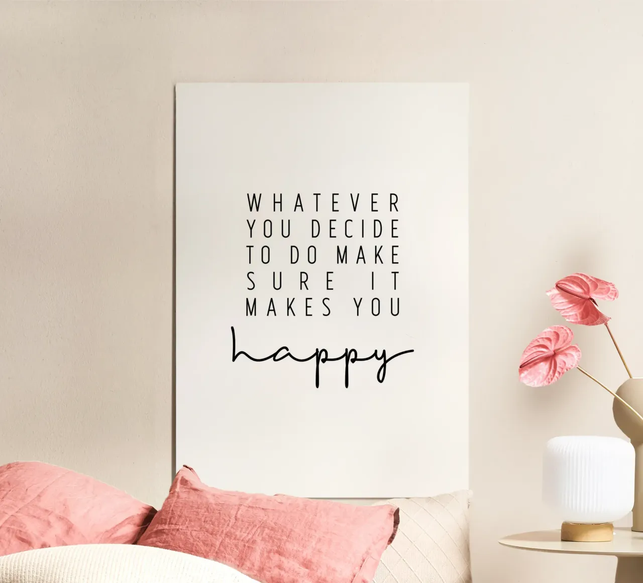 Make sure it makes you happy alluminio dibond da BAINAI