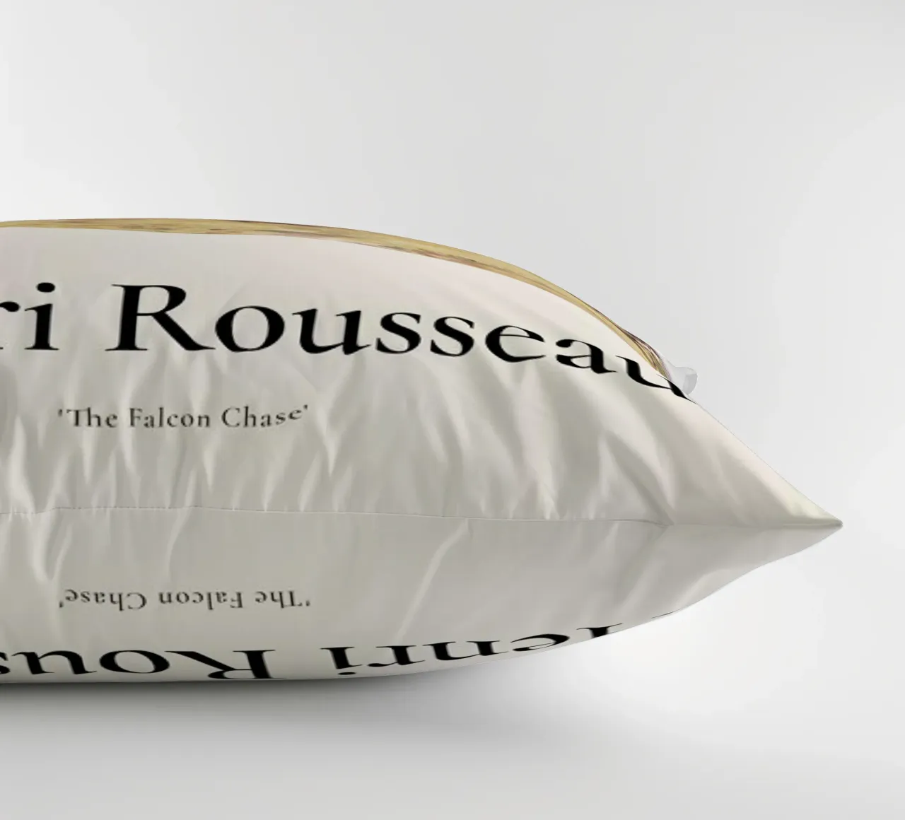 Rousseau - The Falcon Chase cuscino da ARTOTHEK