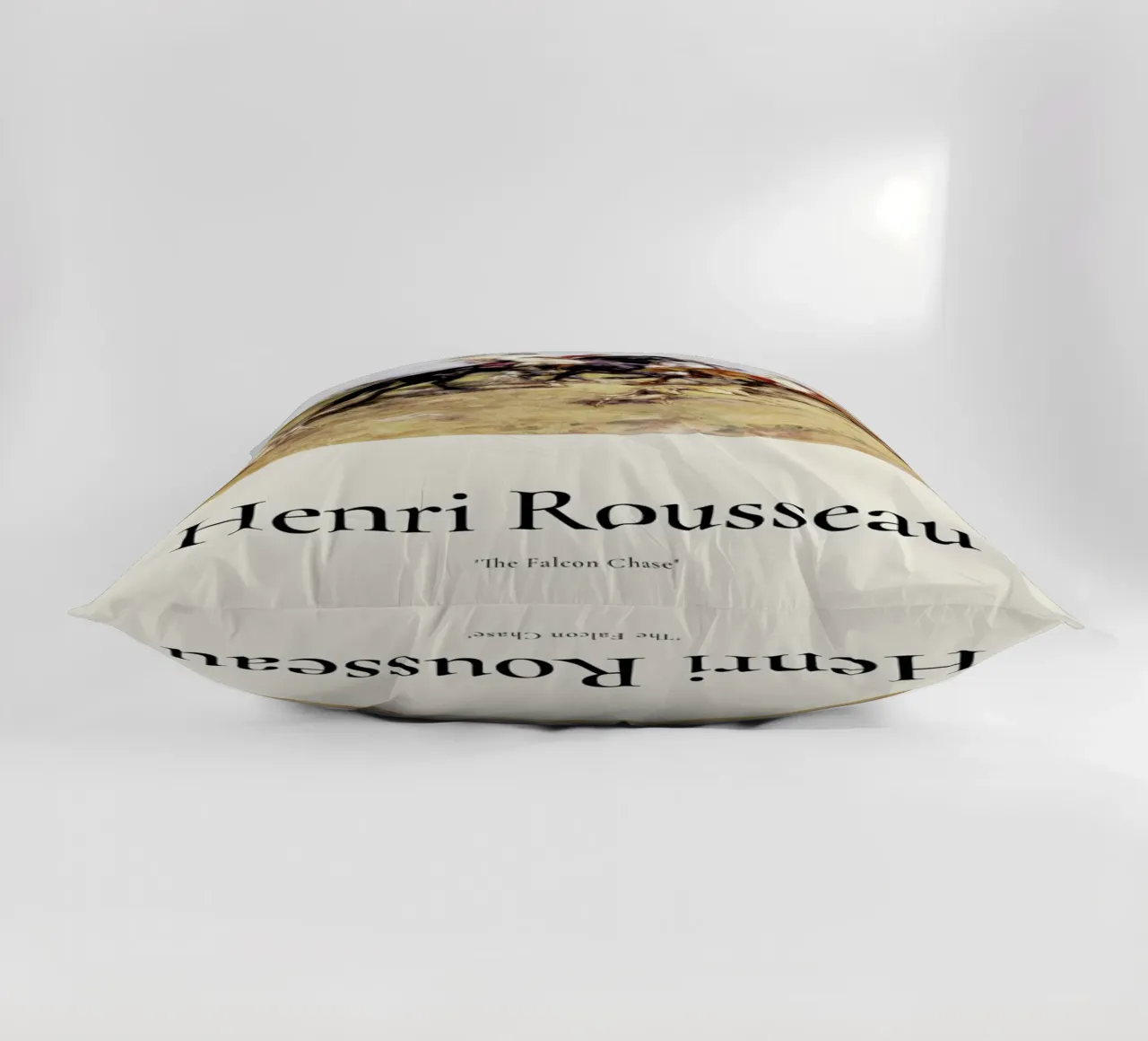 Rousseau - The Falcon Chase cuscino da ARTOTHEK