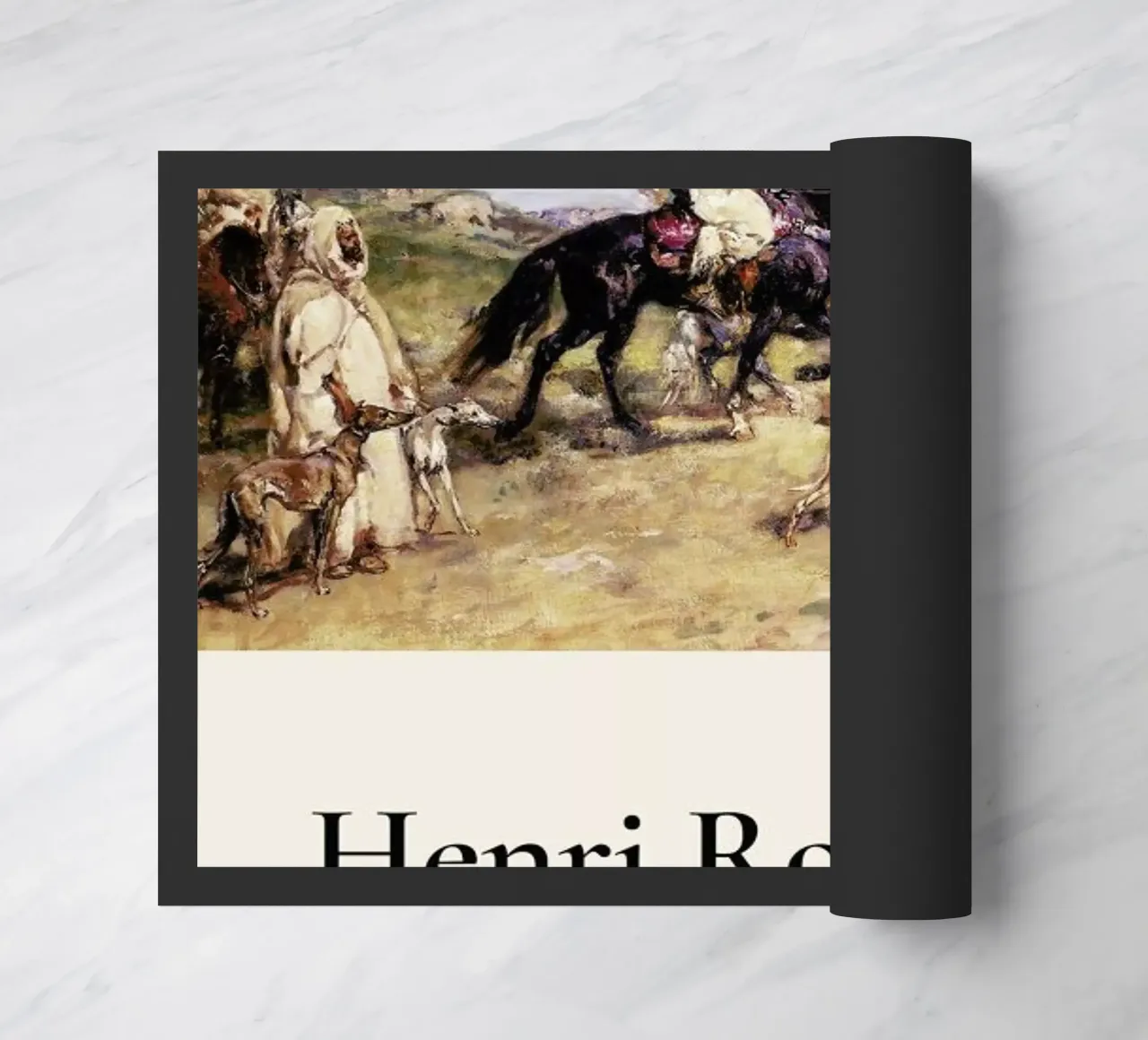 Rousseau - The Falcon Chase zerbino da ARTOTHEK