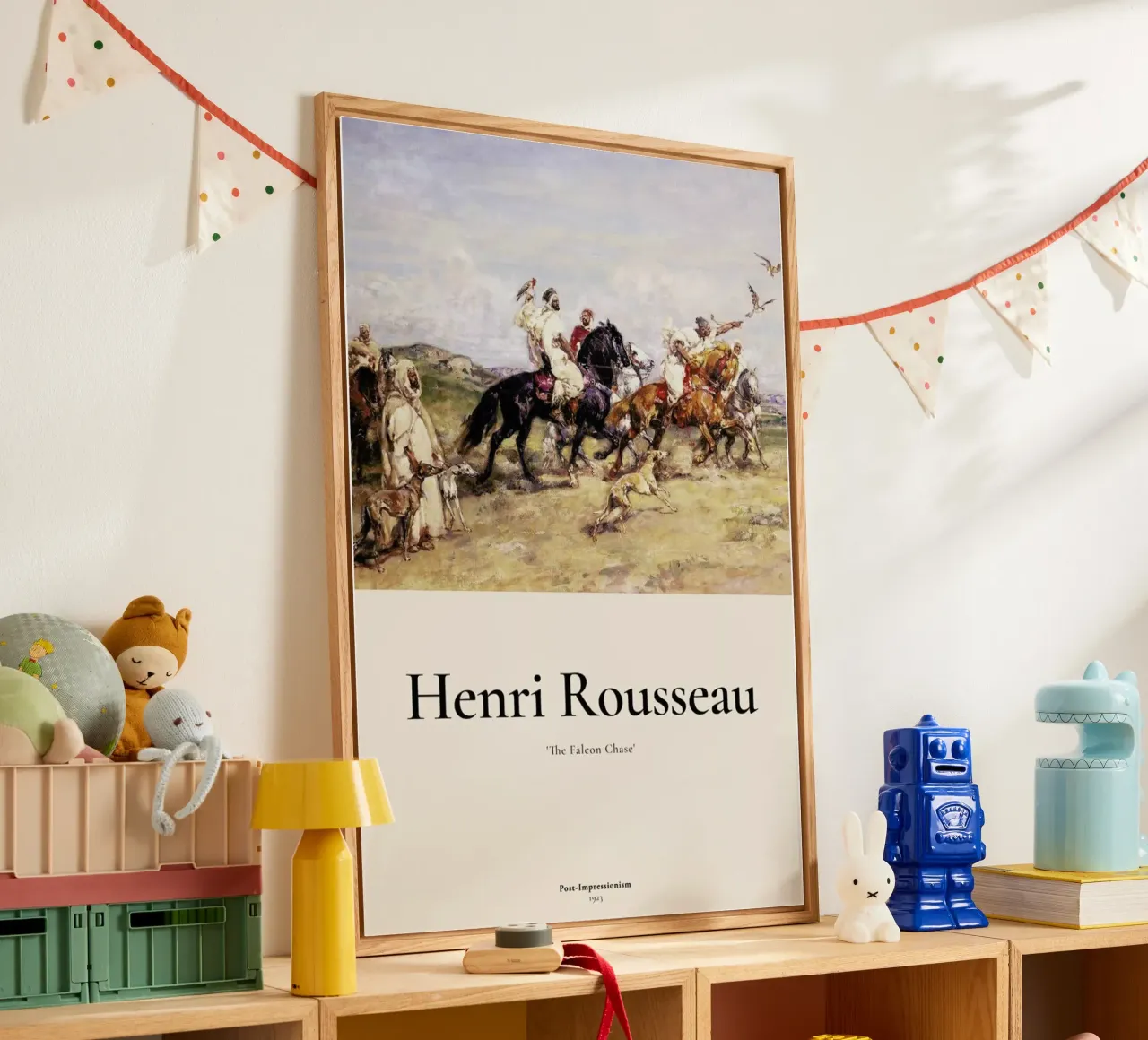 Rousseau - The Falcon Chase plexiglass da ARTOTHEK