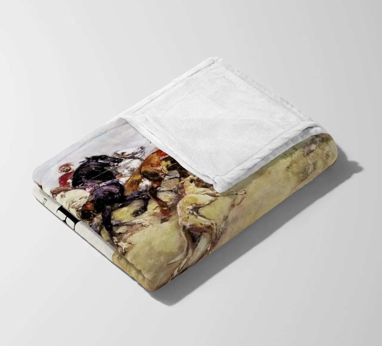 Rousseau - The Falcon Chase coperta in pile da ARTOTHEK