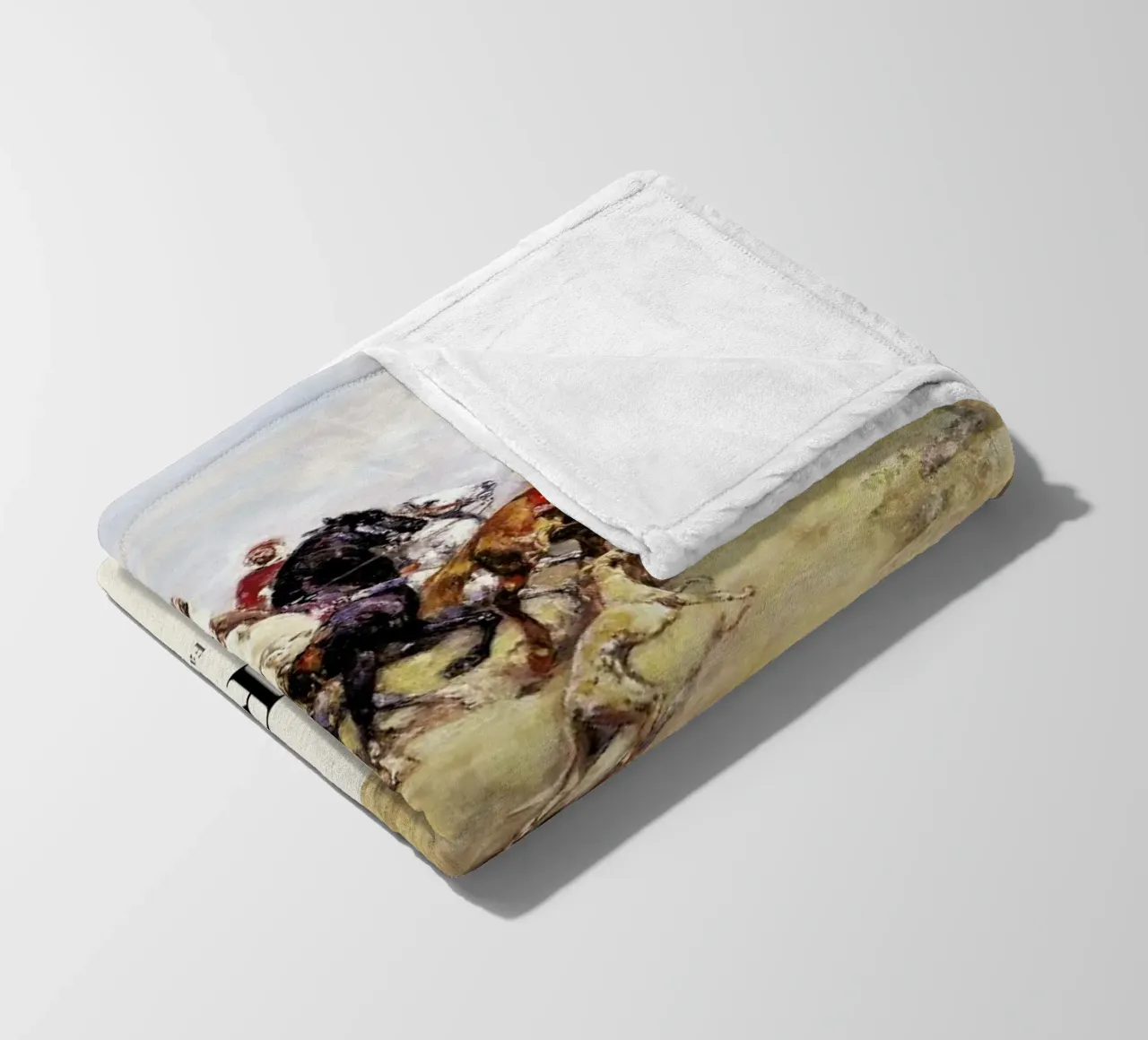 Rousseau - The Falcon Chase coperta in pile da ARTOTHEK