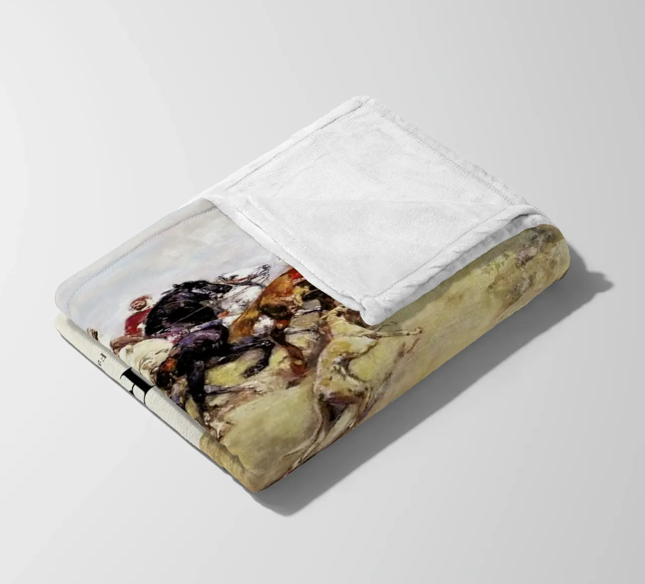Rousseau - The Falcon Chase coperta in pile da ARTOTHEK