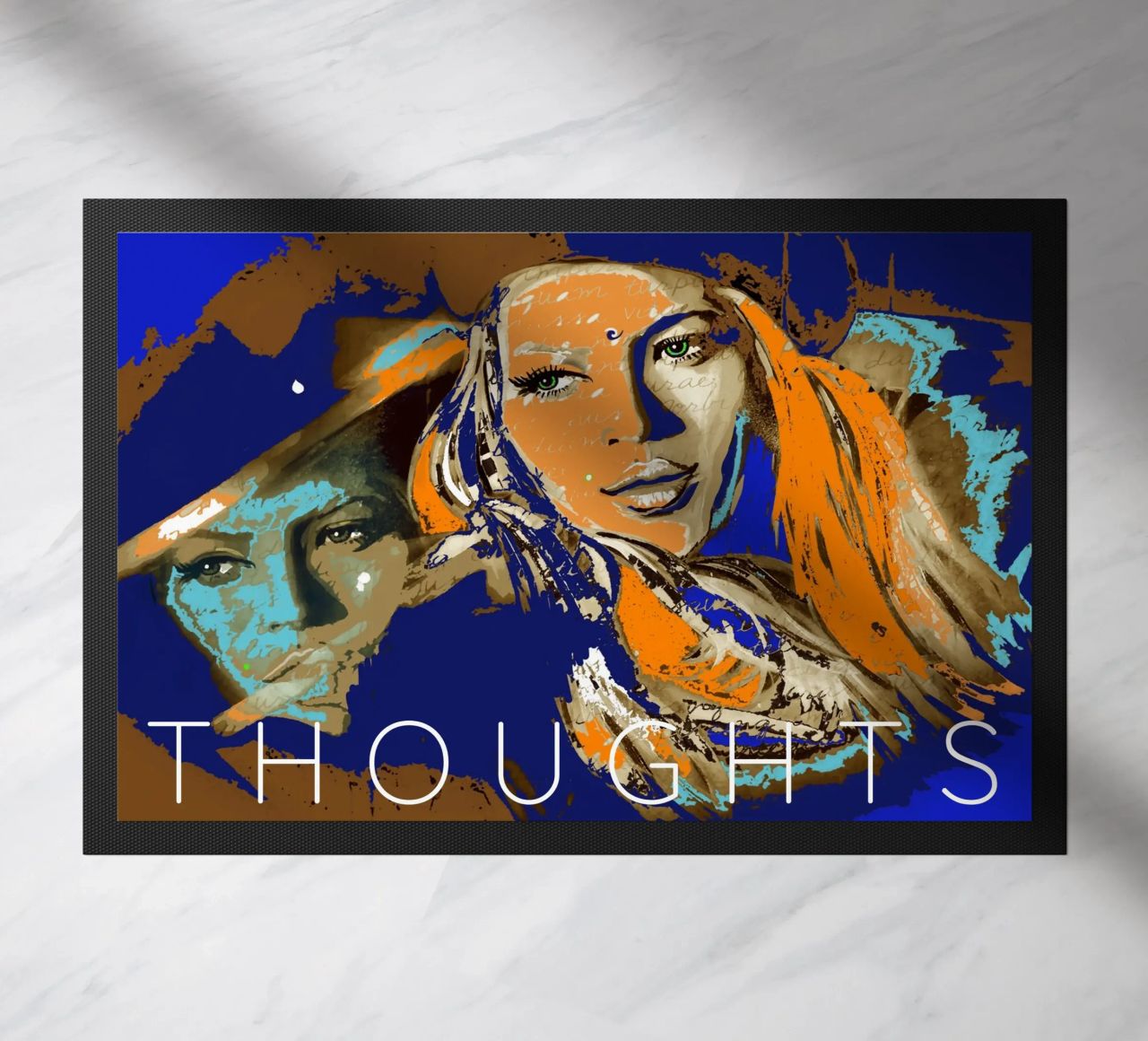 Thoughts zerbino da Happy 😃 Art 🎨 by Christine Schnoell