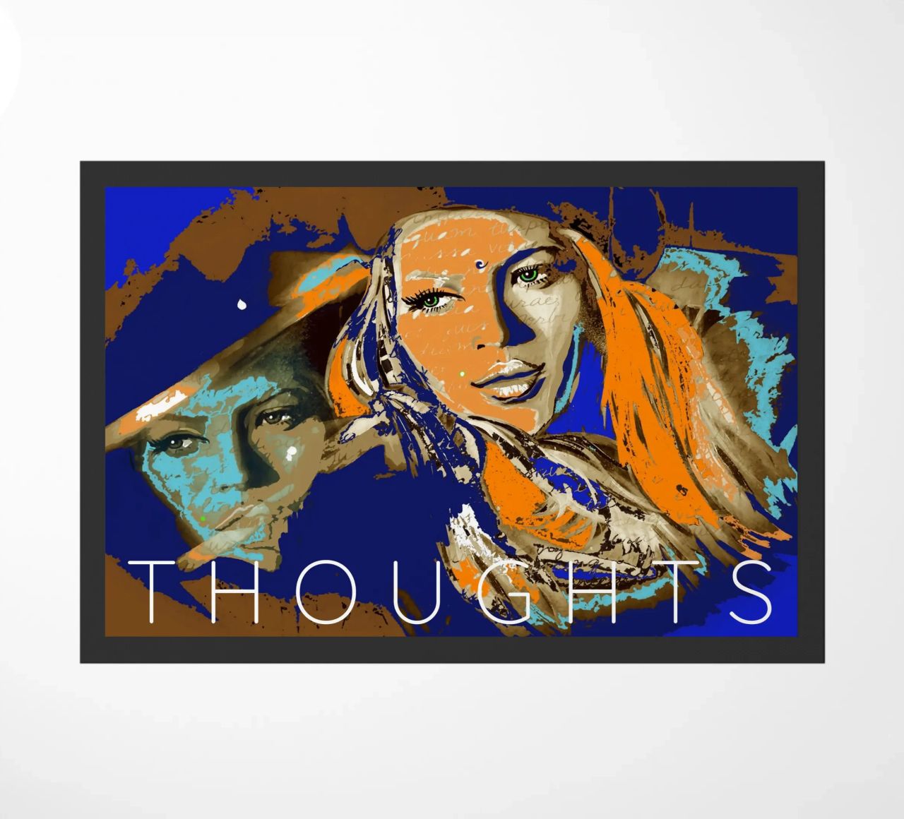 Thoughts zerbino da Happy 😃 Art 🎨 by Christine Schnoell