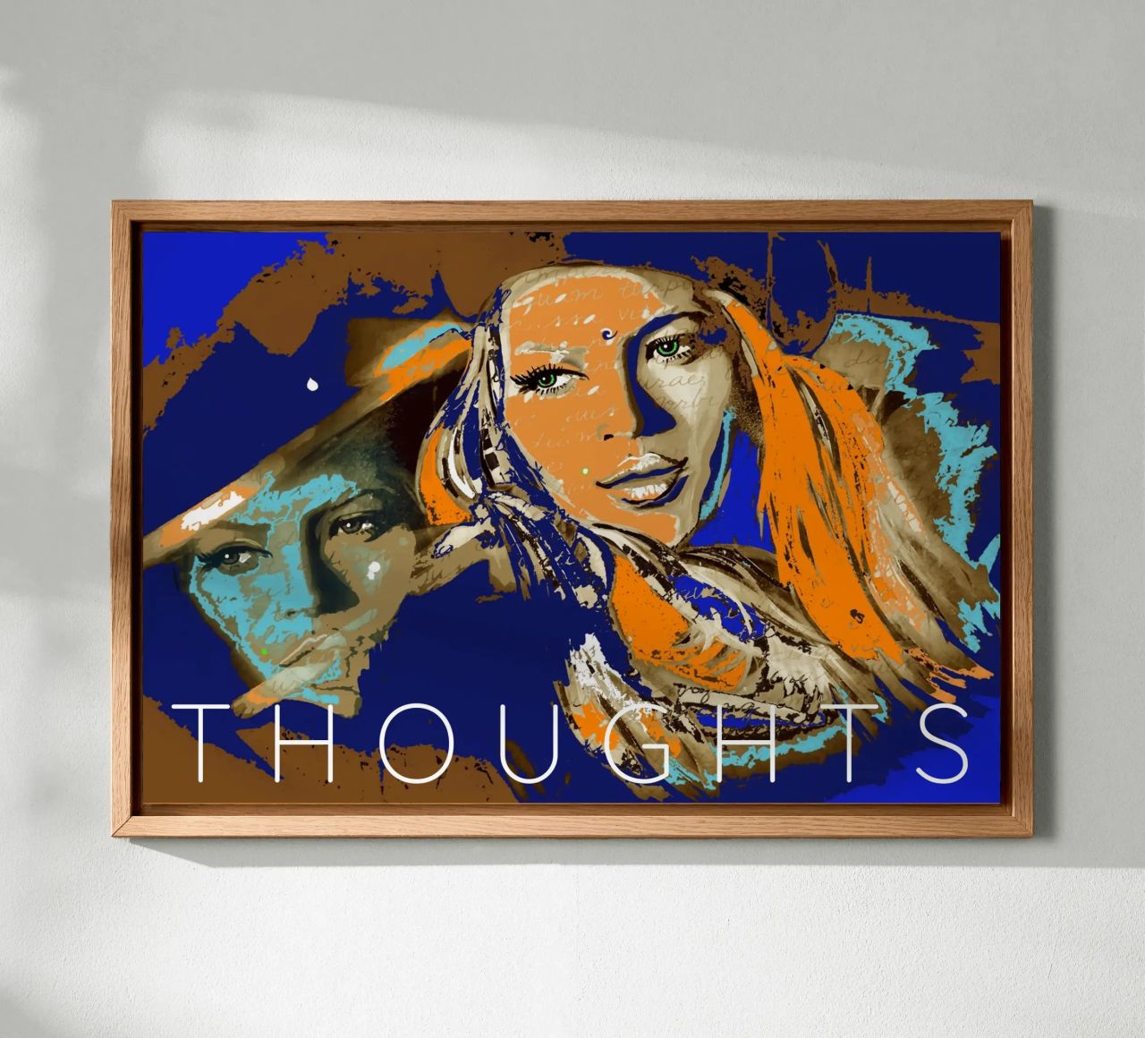 Thoughts alluminio dibond da Happy 😃 Art 🎨 by Christine Schnoell