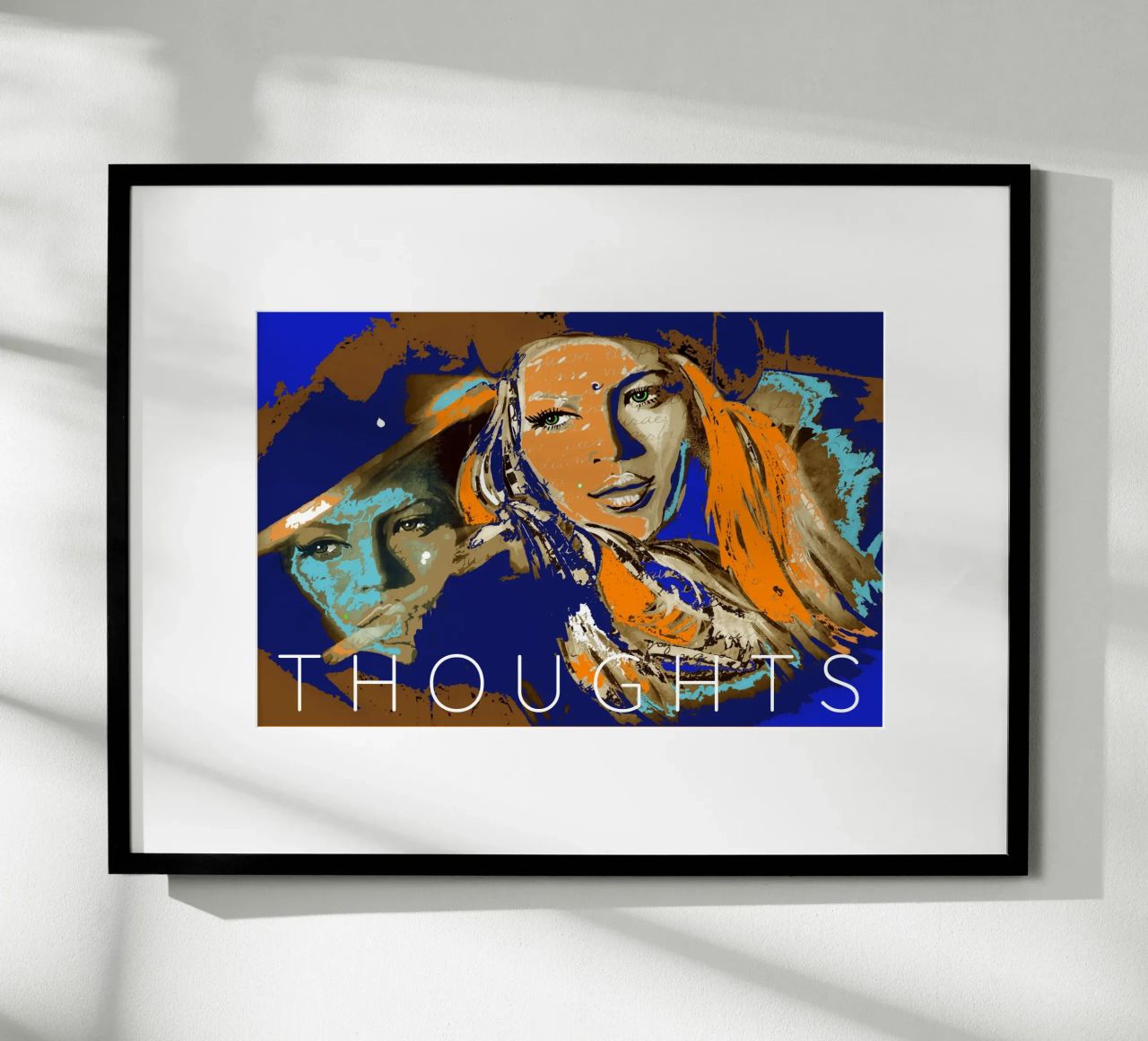 Thoughts carta hahnemühle da Happy 😃 Art 🎨 by Christine Schnoell