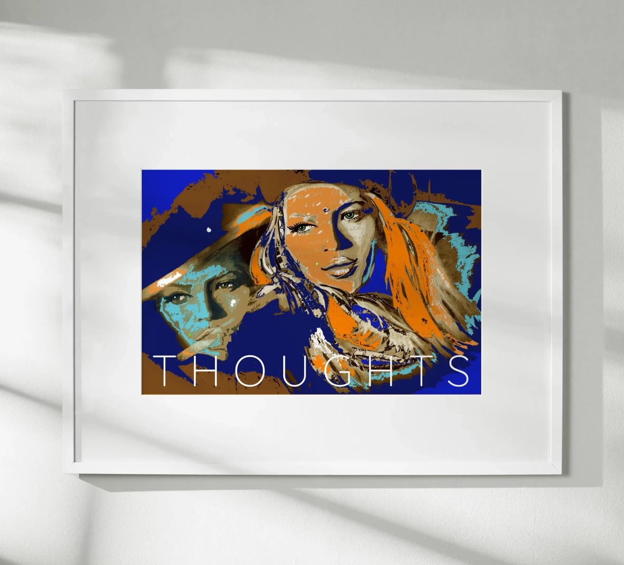 Thoughts carta hahnemühle da Happy 😃 Art 🎨 by Christine Schnoell