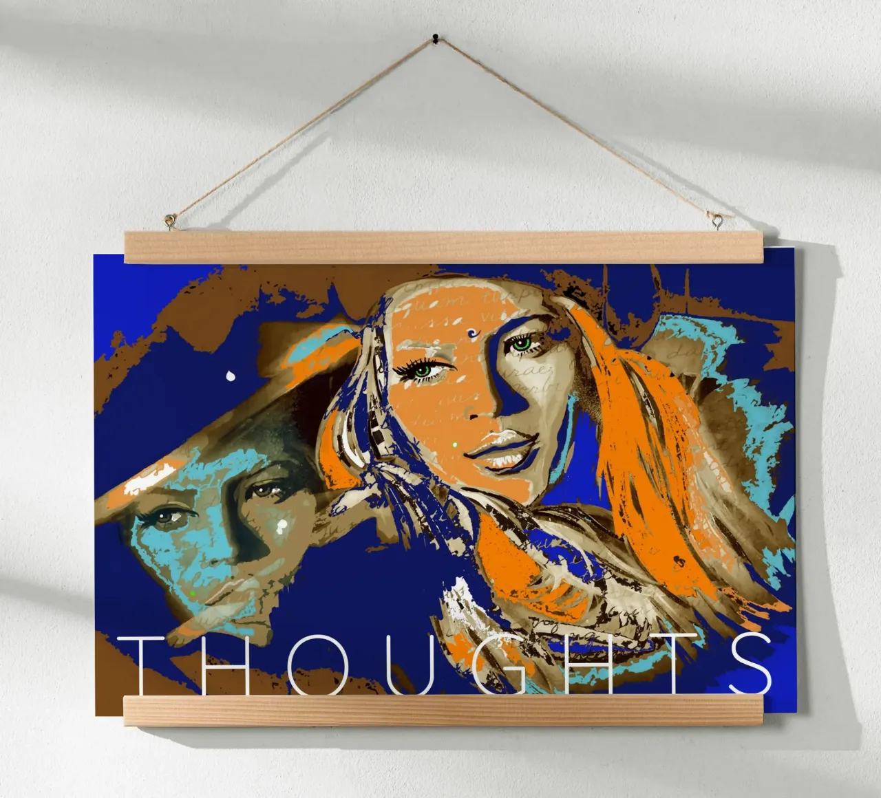 Thoughts poster da Happy 😃 Art 🎨 by Christine Schnoell