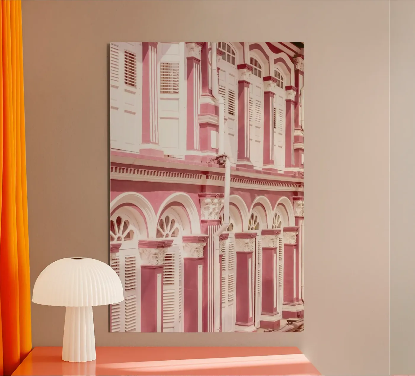 Pink Facade alluminio dibond da METROPOLIS