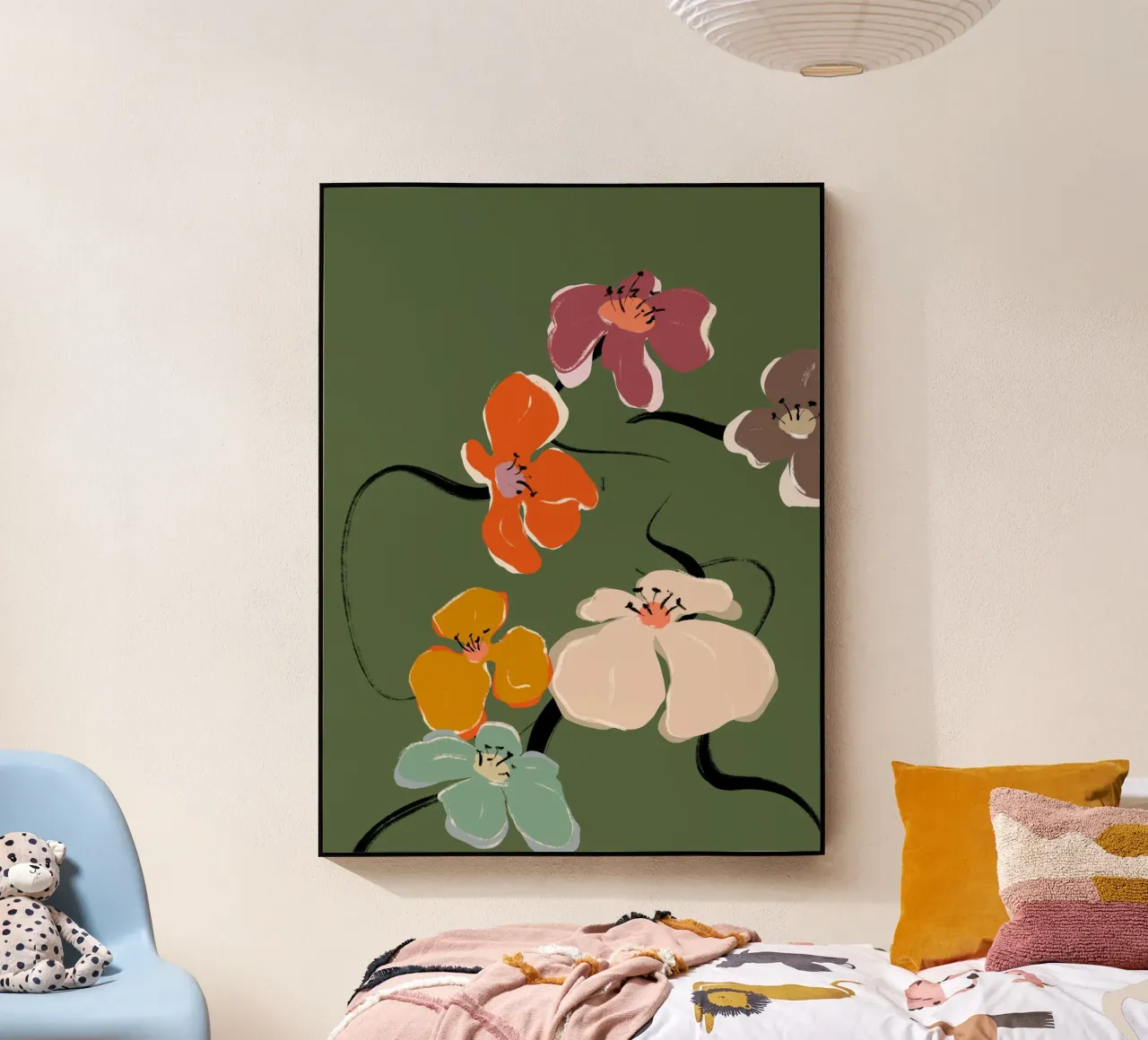 Zen Flowers No 01 acrylic glass by treechild