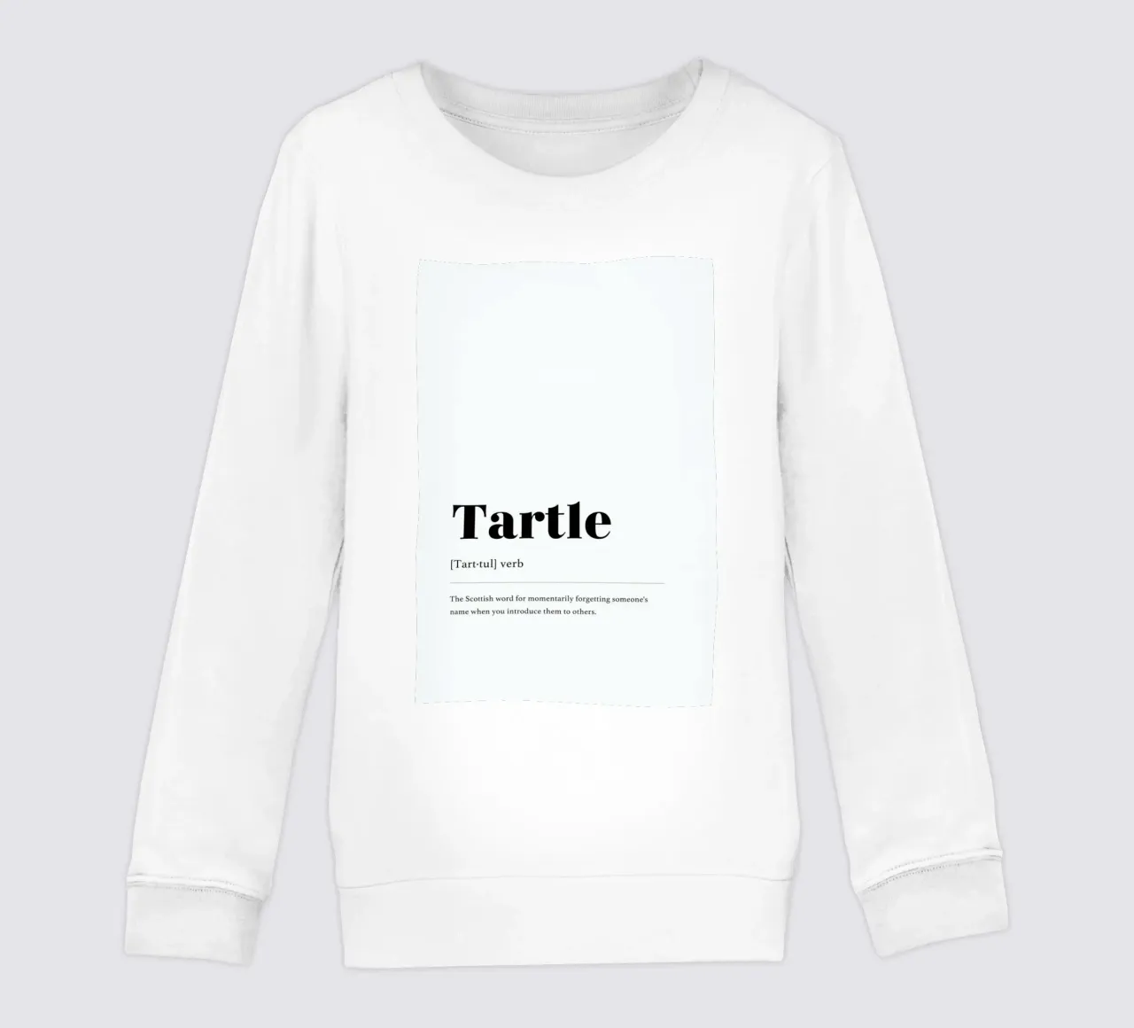 Tartle felpa bambino da daylight design studio