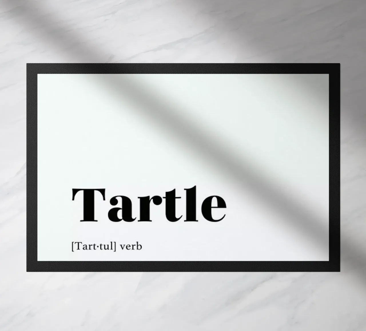 Tartle doormat by daylight design studio