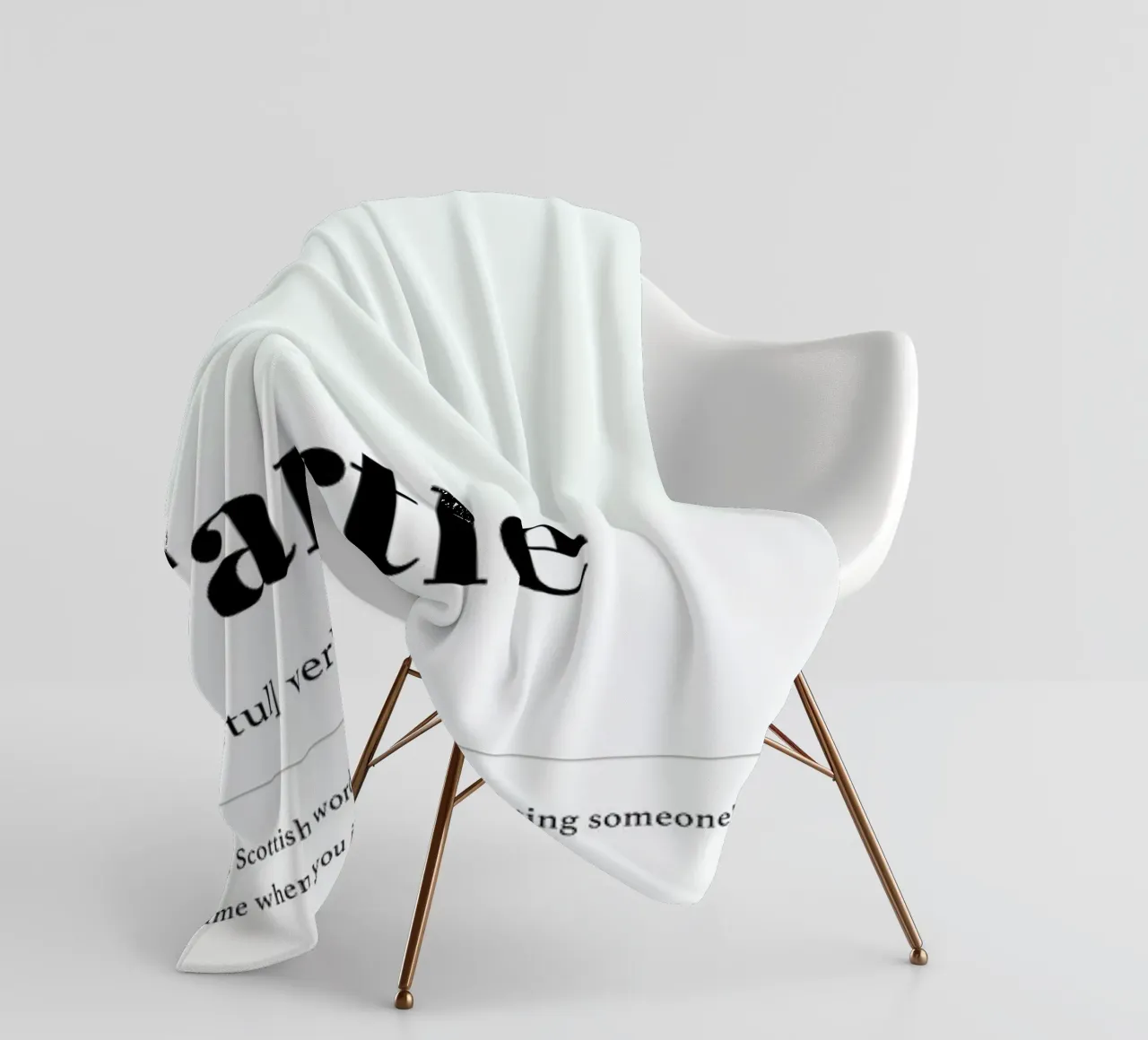 Tartle coperta in pile da daylight design studio
