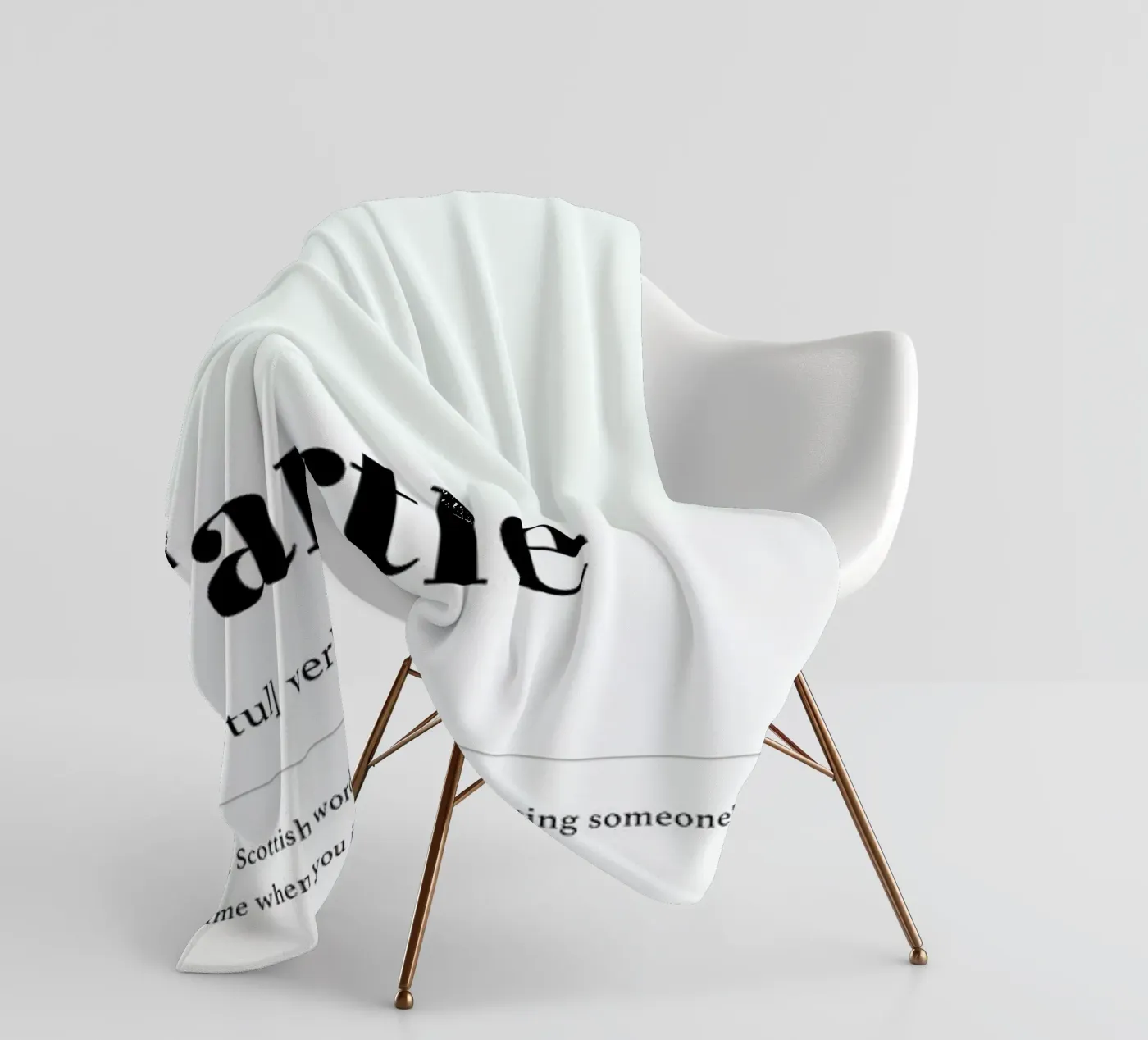 Tartle Fleecedecke von daylight design studio
