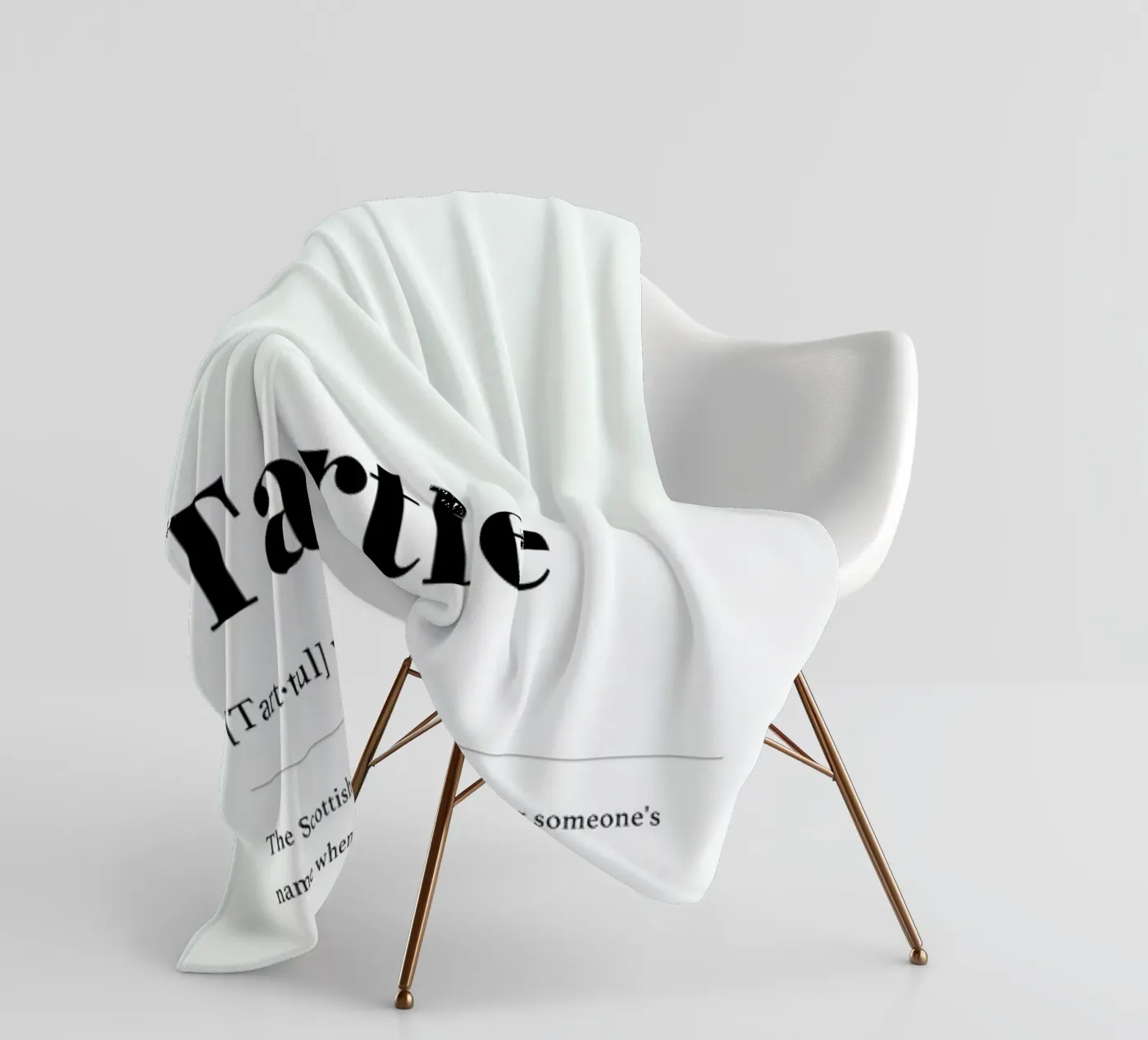 Tartle Fleecedecke von daylight design studio