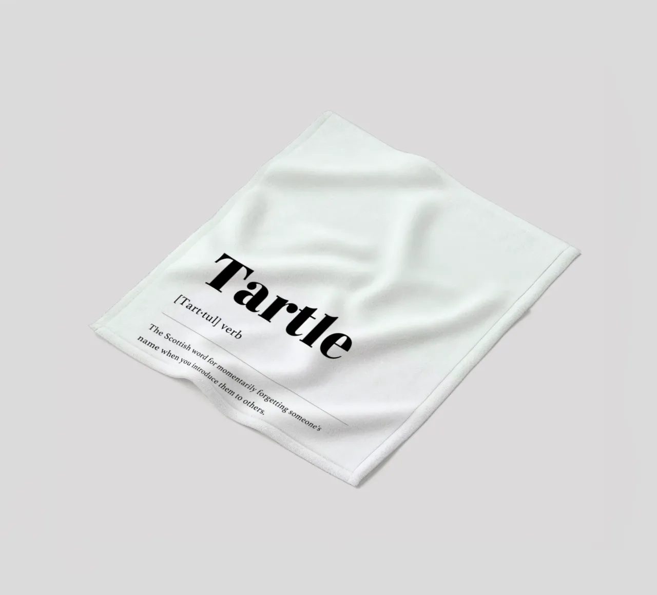 Tartle coperta in pile da daylight design studio