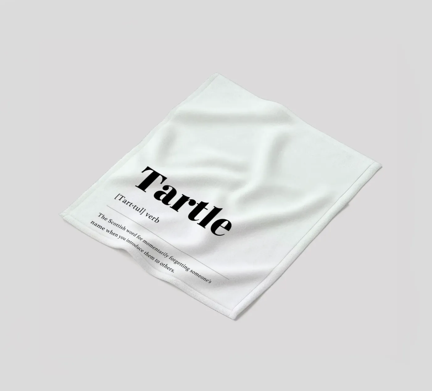 Tartle Fleecedecke von daylight design studio