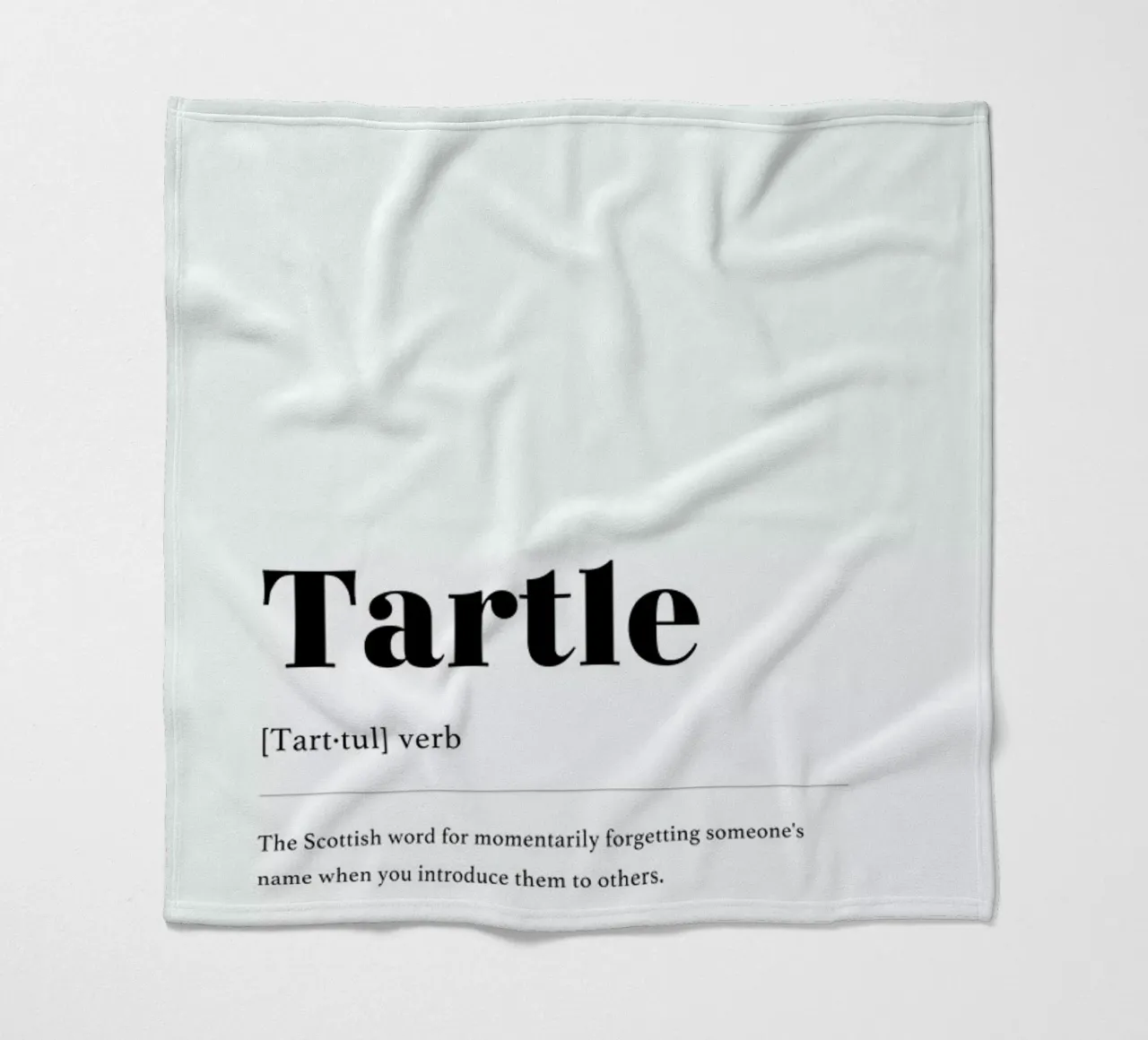 Tartle coperta in pile da daylight design studio