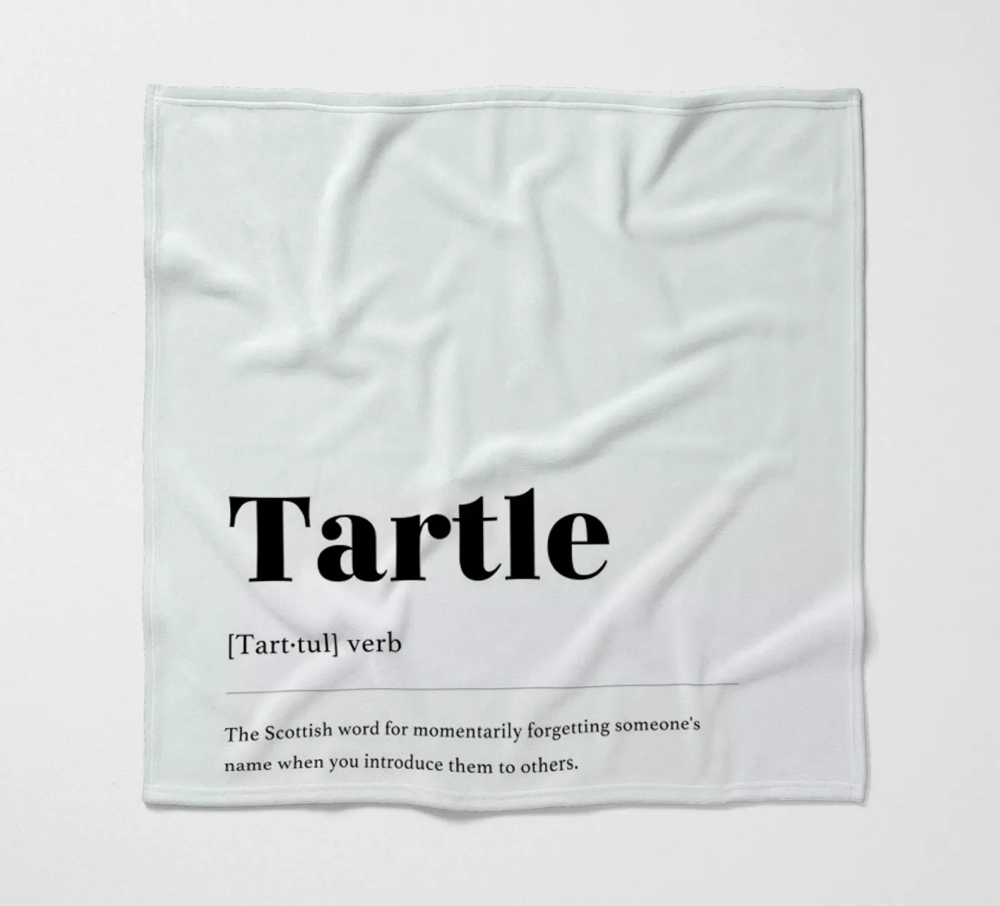 Tartle Fleecedecke von daylight design studio