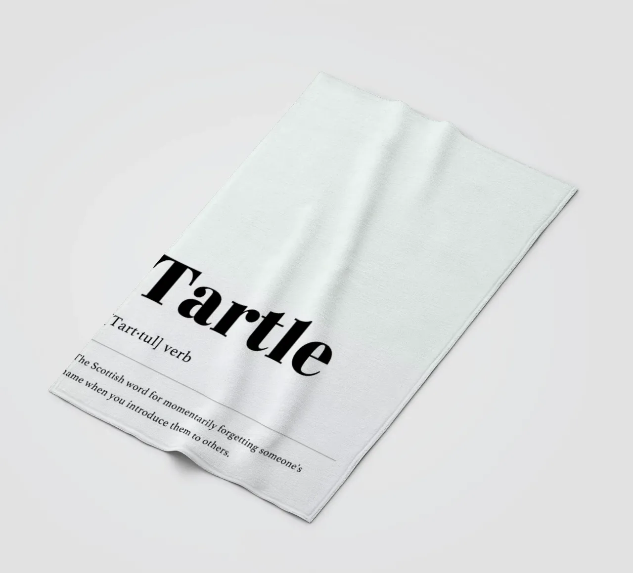 Tartle coperta in pile da daylight design studio