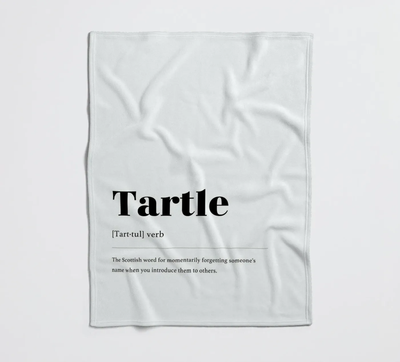 Tartle Fleecedecke von daylight design studio