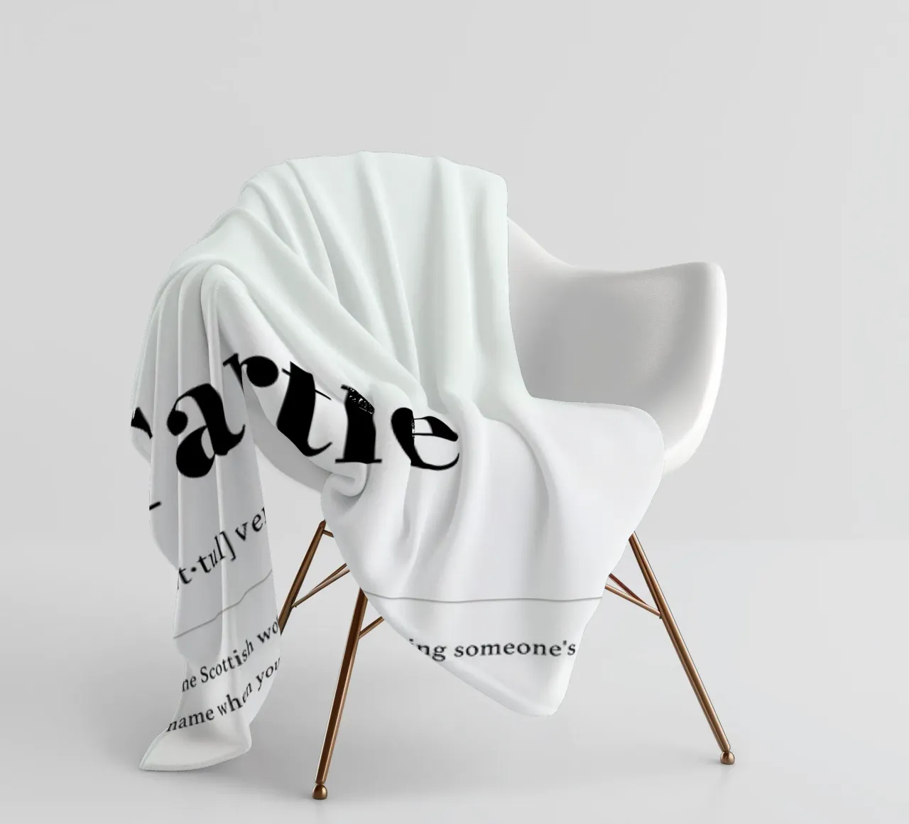 Tartle coperta in pile da daylight design studio