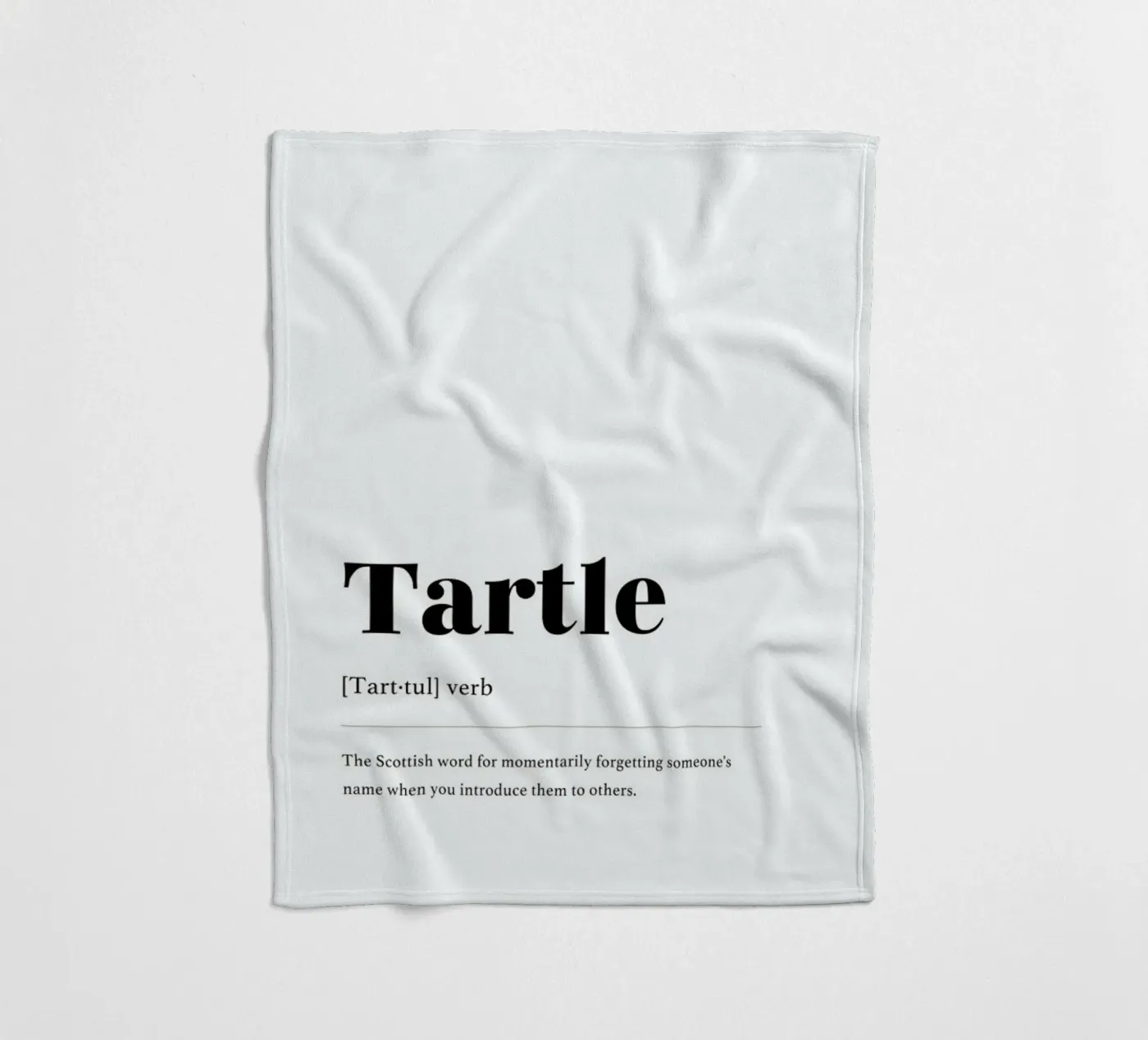 Tartle Fleecedecke von daylight design studio