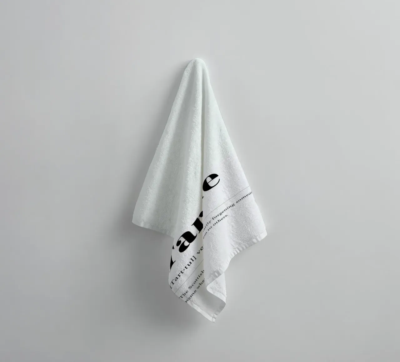 Tartle asciugamano da bagno da daylight design studio