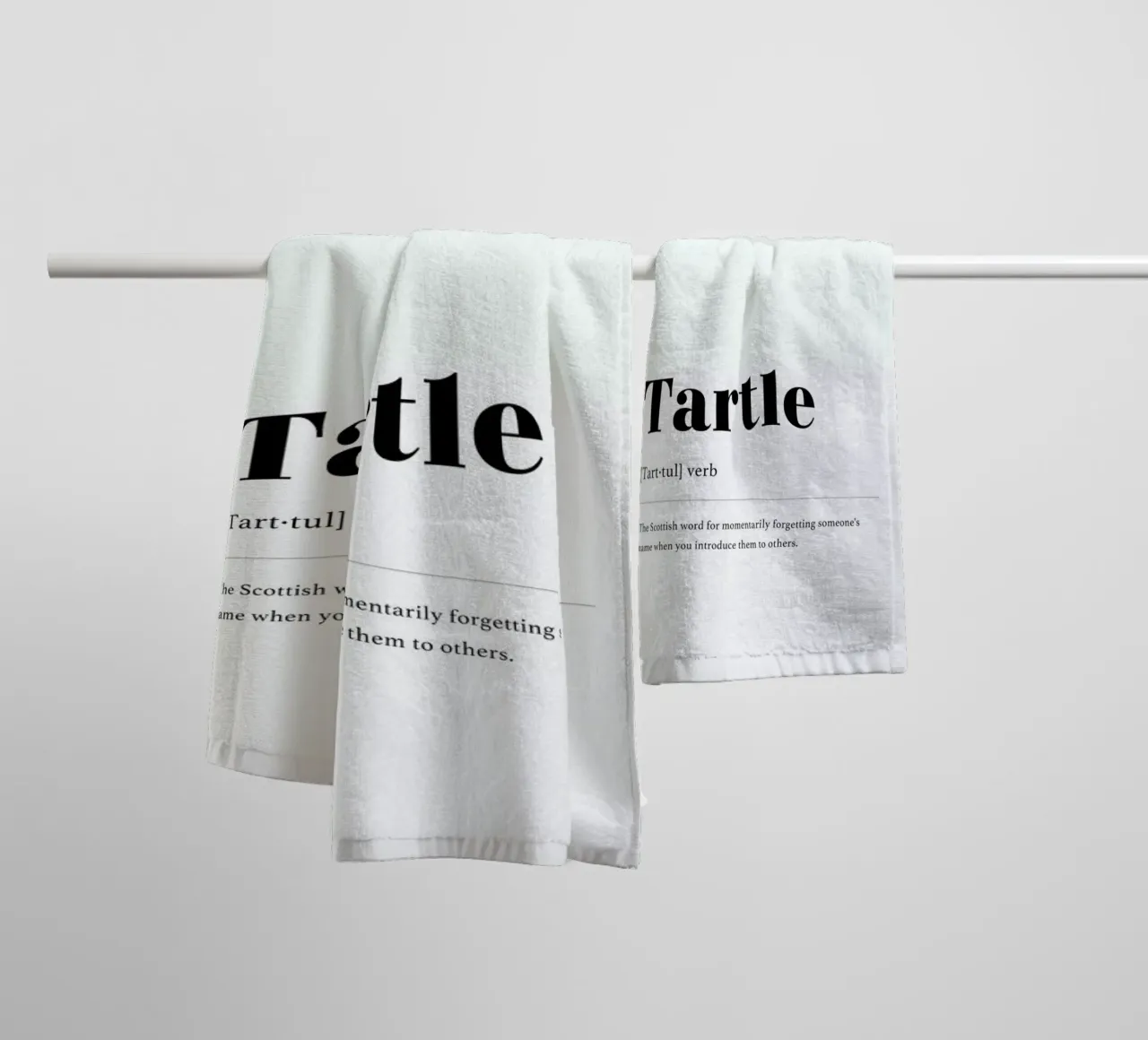 Tartle asciugamano da bagno da daylight design studio