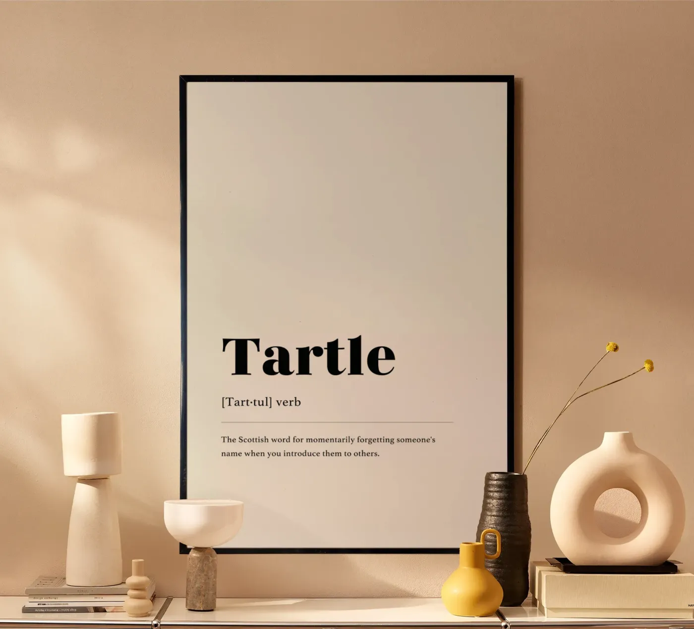 Tartle poster by daylight design studio