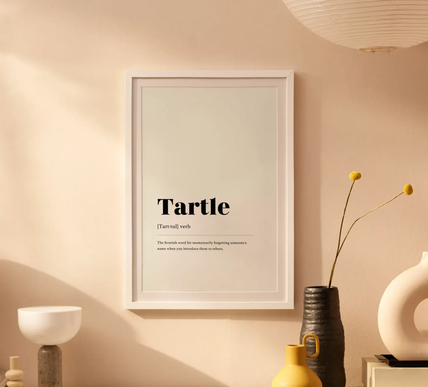 Tartle poster by daylight design studio