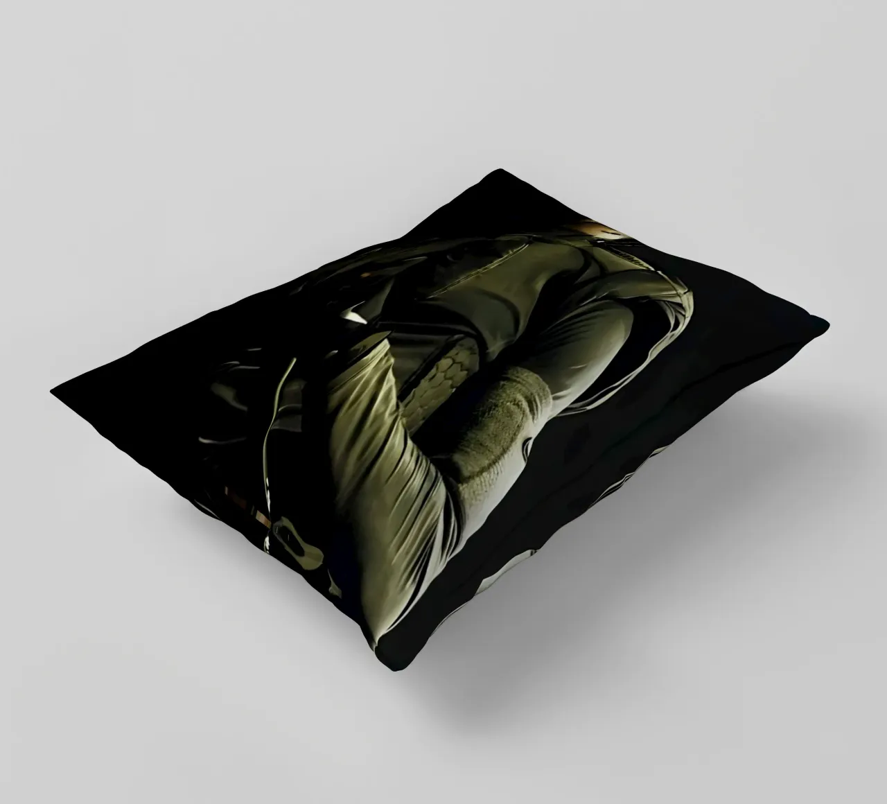T. Scott cuscino da Low poly art