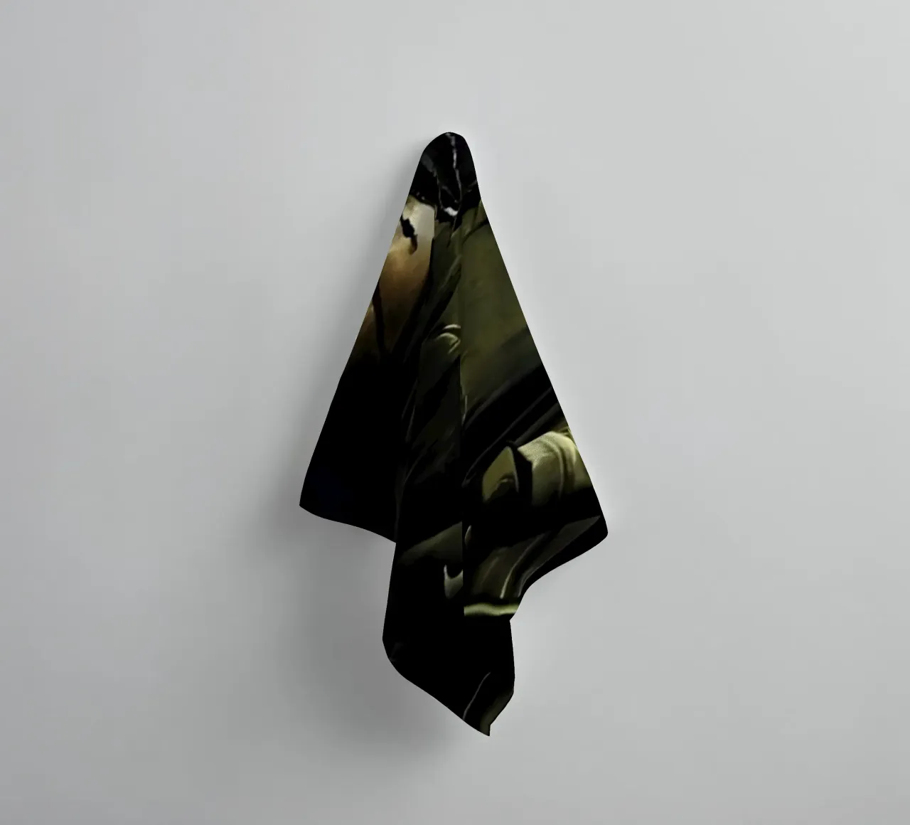 T. Scott asciugamano da bagno da Low poly art