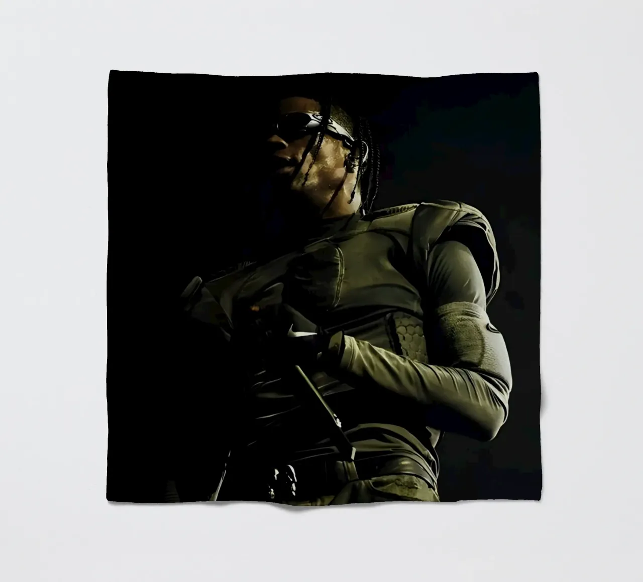 T. Scott coperta in pile da Low poly art