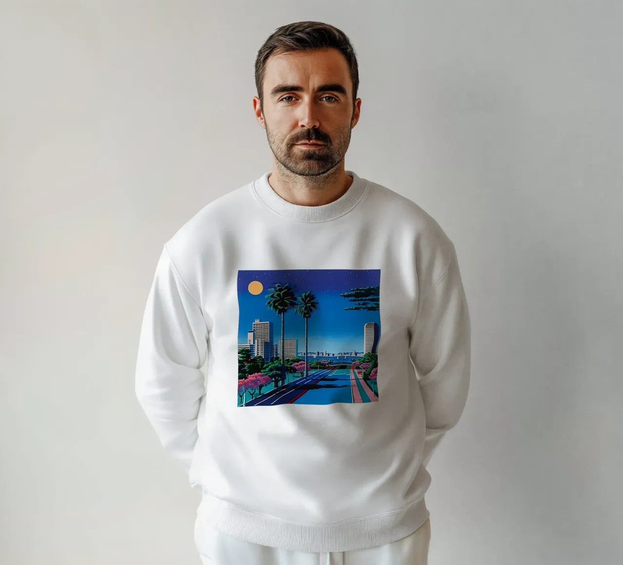 Città ed edifici - Hiroshi Nagai felpa da Perdana shop
