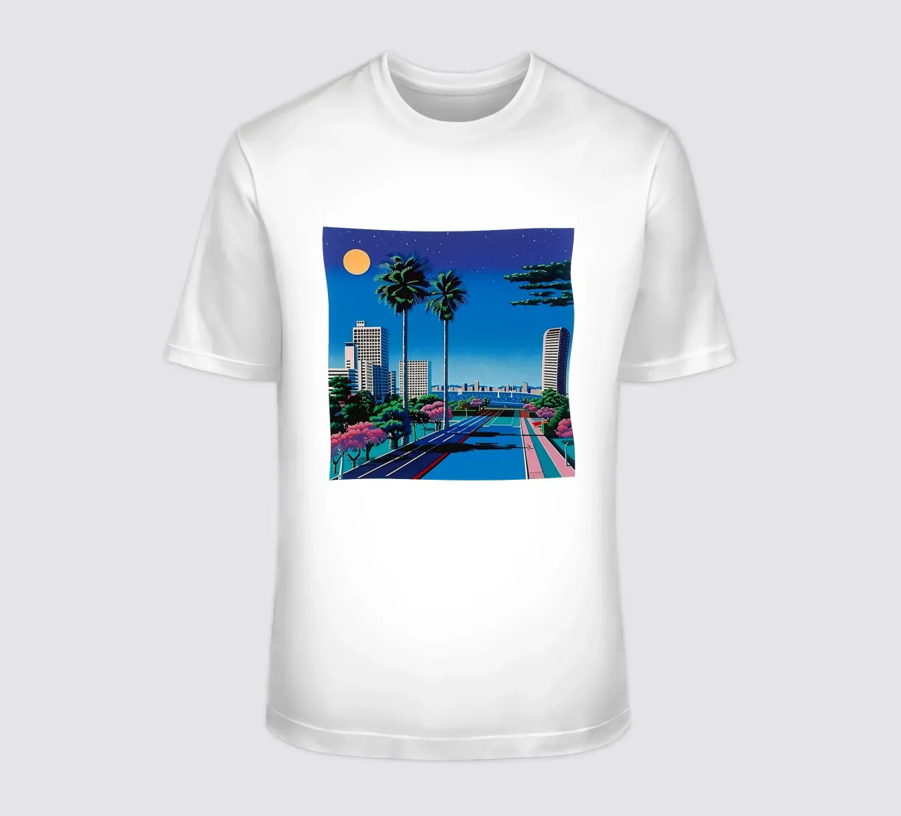 Città ed edifici - Hiroshi Nagai t-shirt da Perdana shop