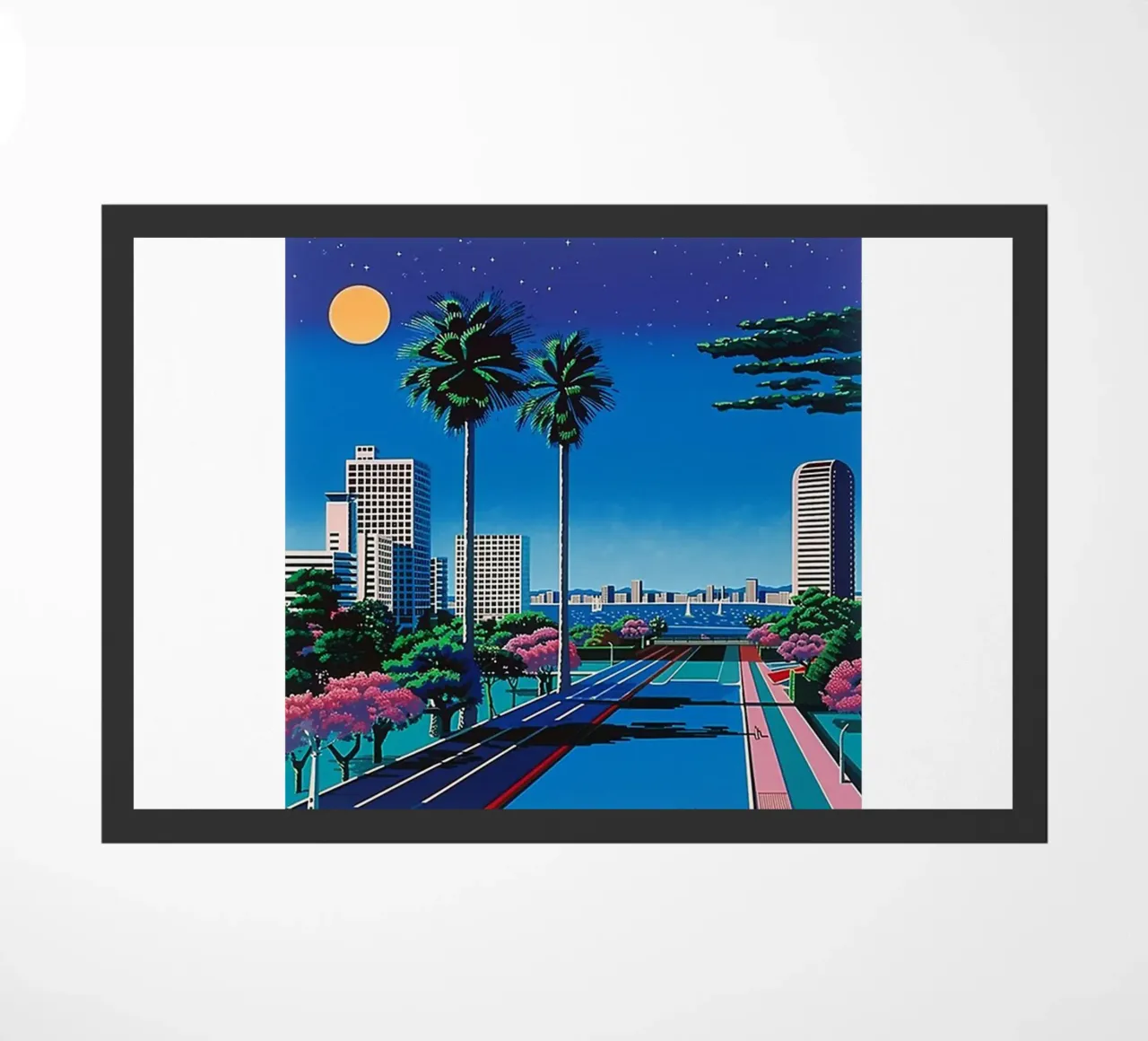 Città ed edifici - Hiroshi Nagai zerbino da Perdana shop
