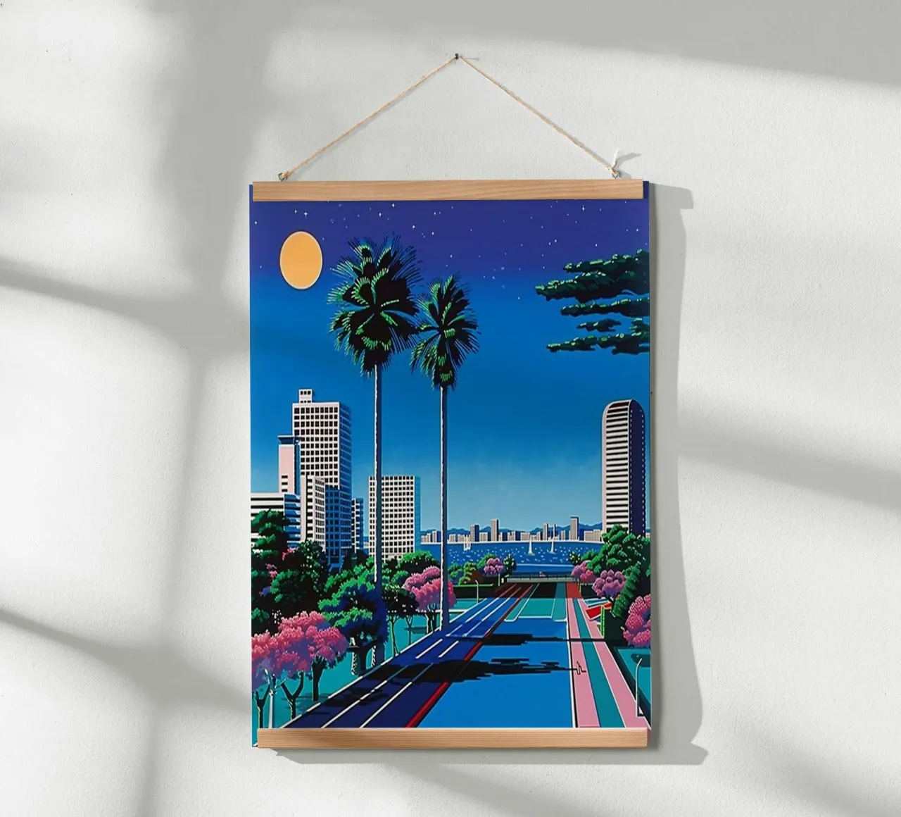 Città ed edifici - Hiroshi Nagai carta hahnemühle da Perdana shop