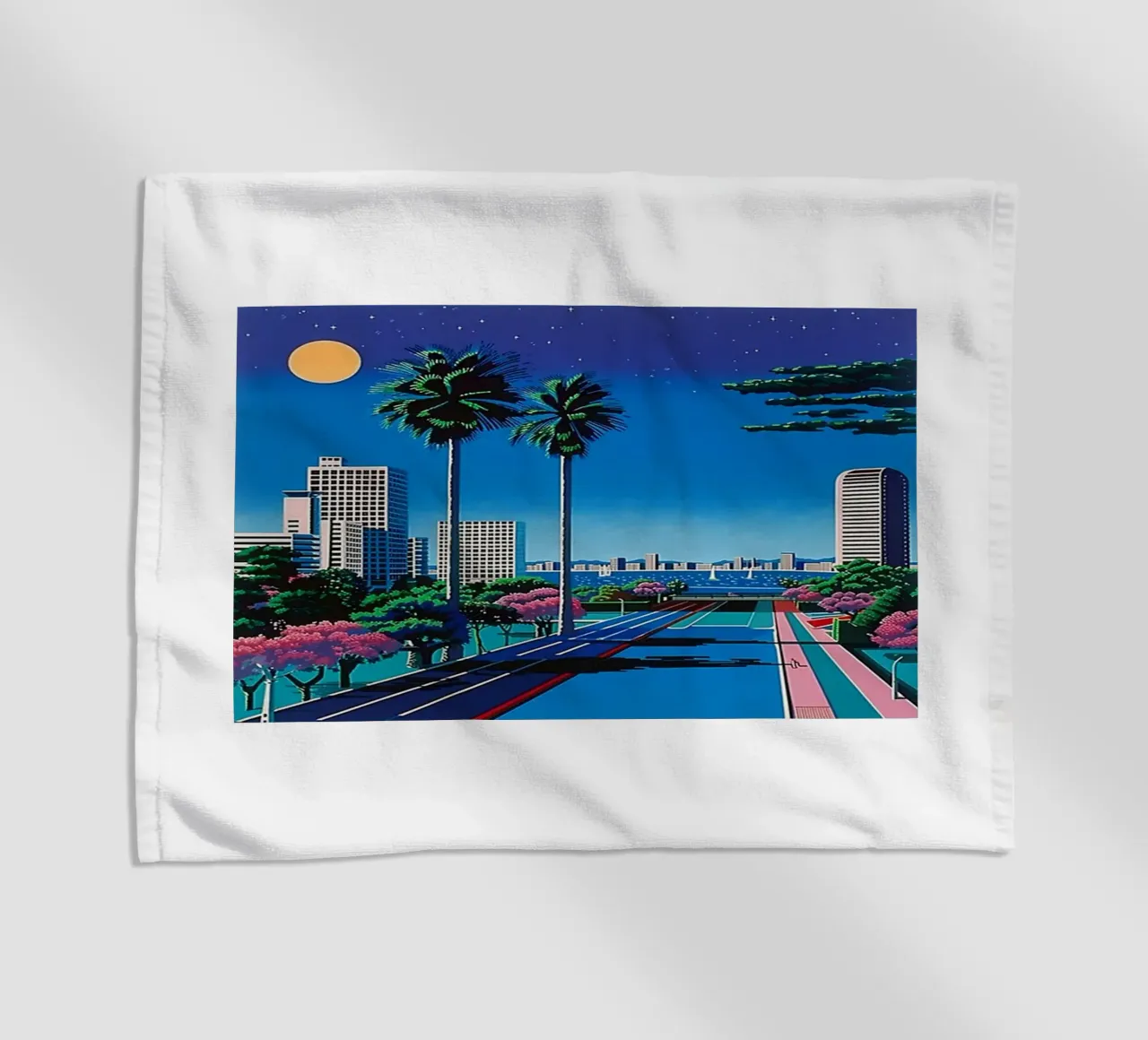 Città ed edifici - Hiroshi Nagai telo mare da Perdana shop