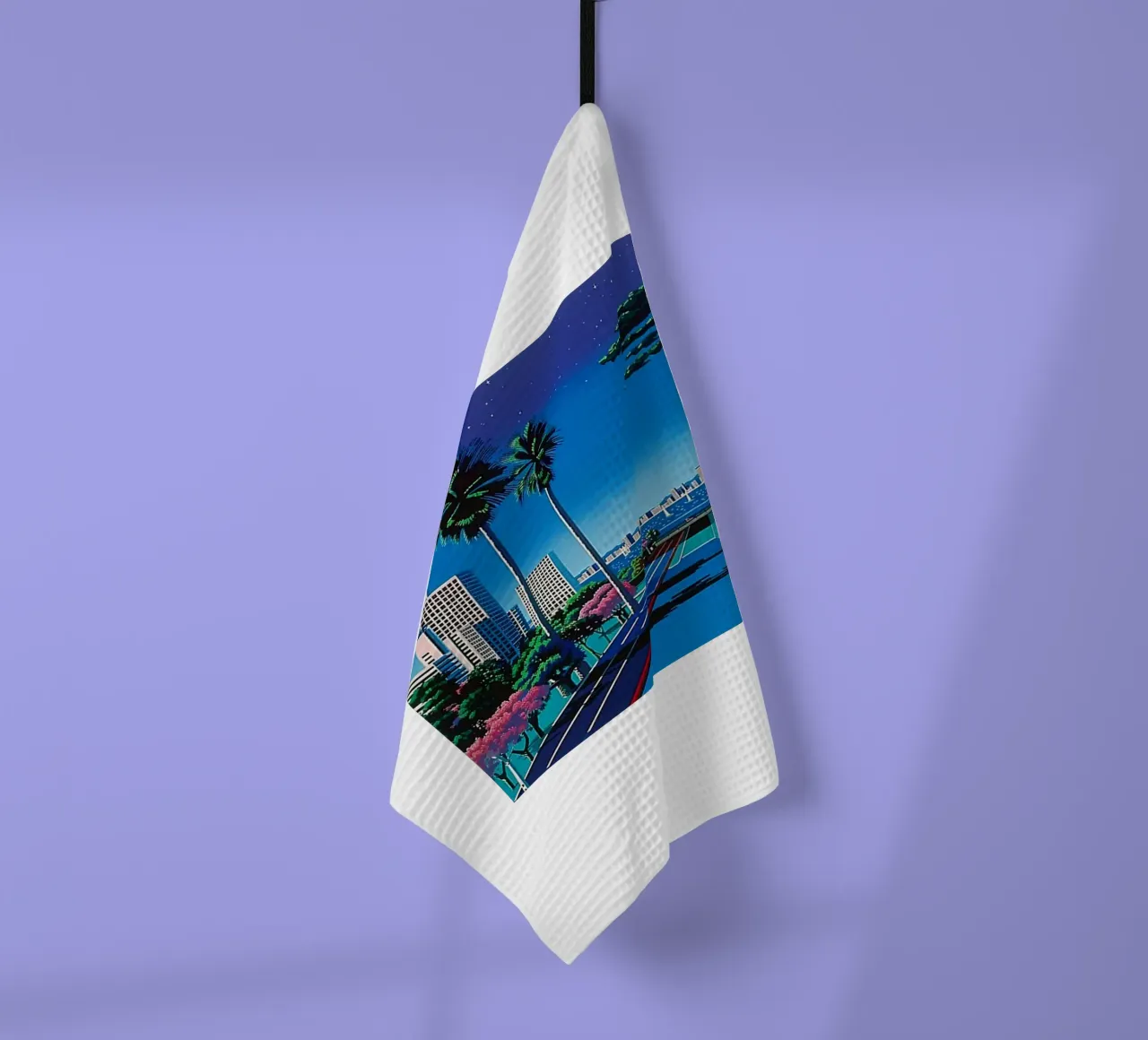 Città ed edifici - Hiroshi Nagai canovaccio da cucina da Perdana shop