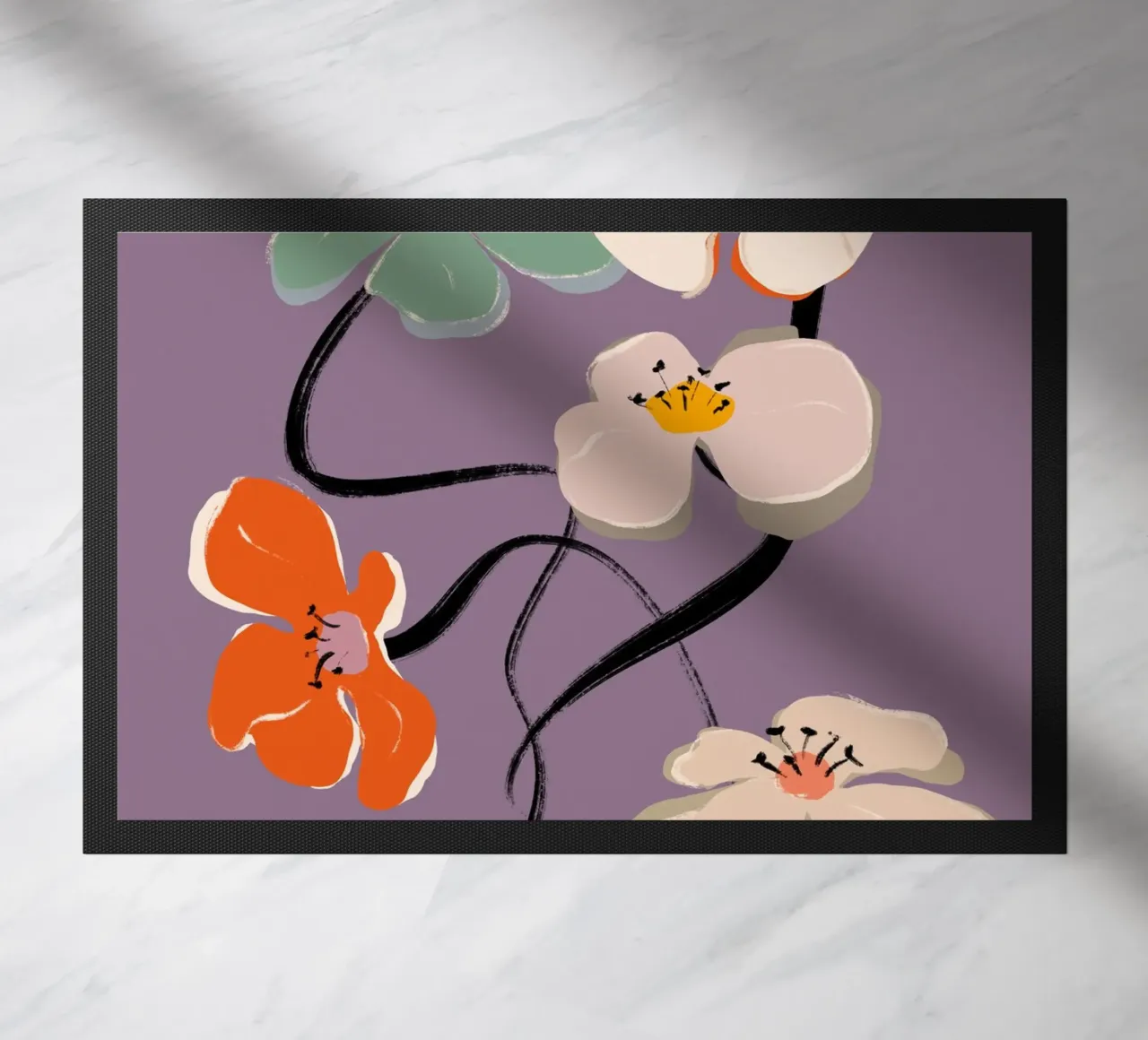 Zen Flowers No 04 zerbino da treechild
