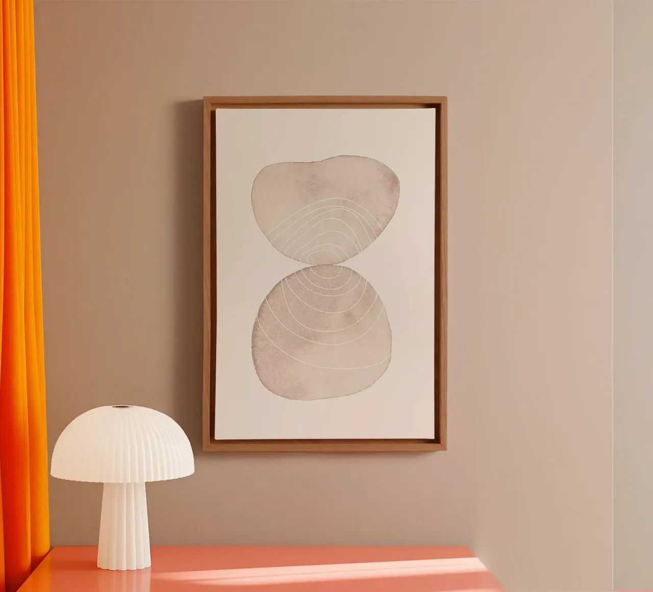 Graphic 20901 Togetherness 1 tela con Cornice a cassetta da Monika Strigel