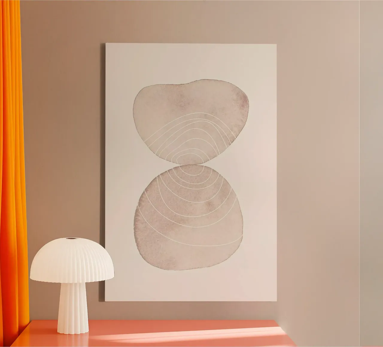 Graphic 20901 Togetherness 1 tela con Cornice a cassetta da Monika Strigel