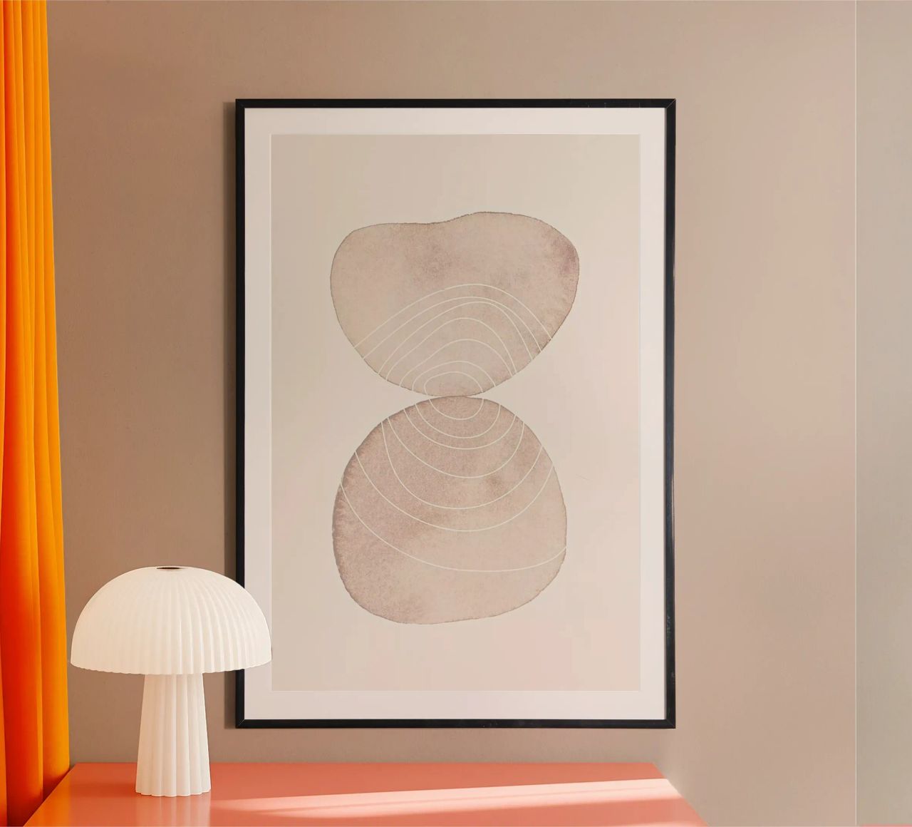 Graphic 20901 Togetherness 1 poster de Monika Strigel