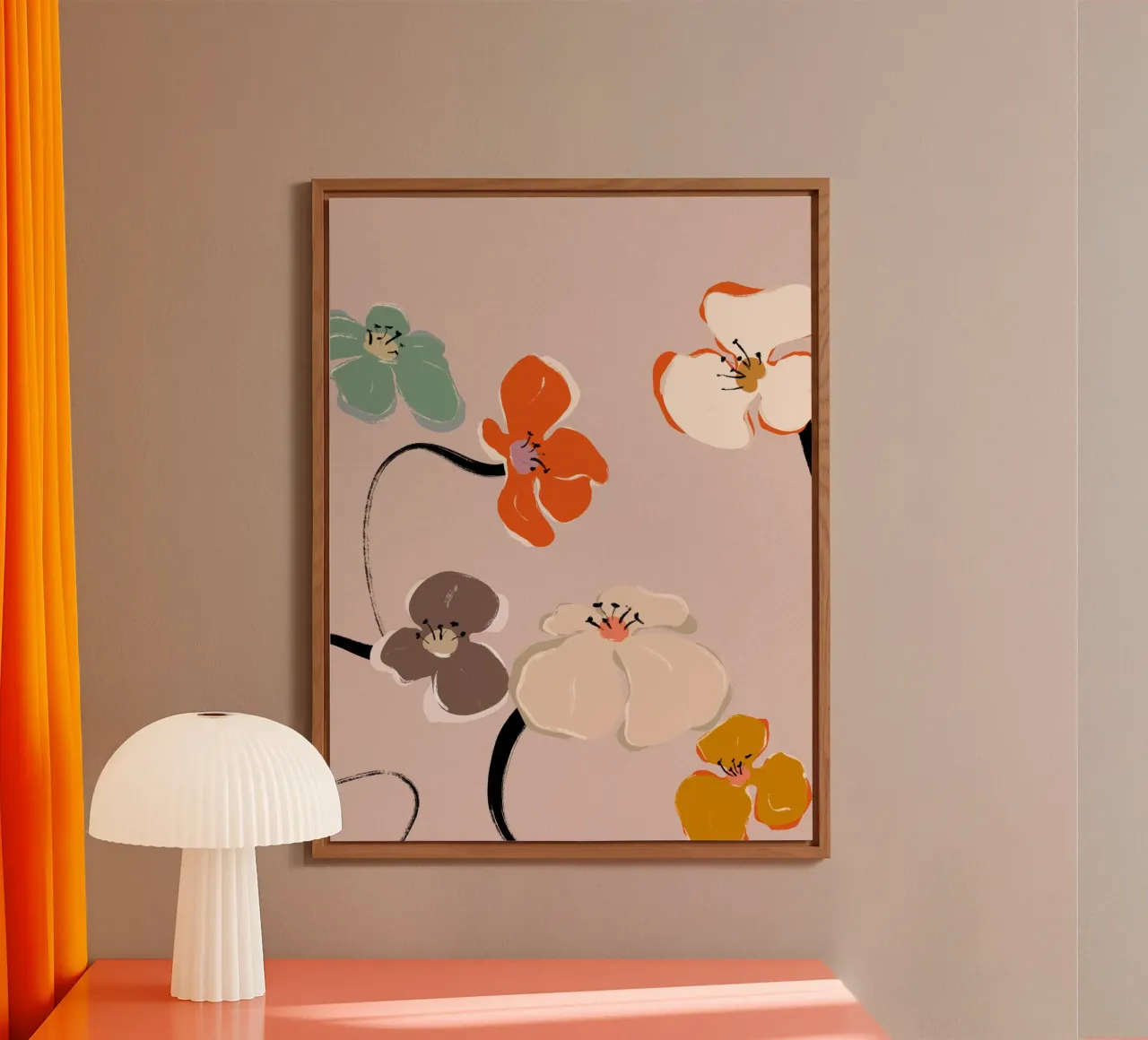 Zen Flowers No 05 alluminio dibond da treechild