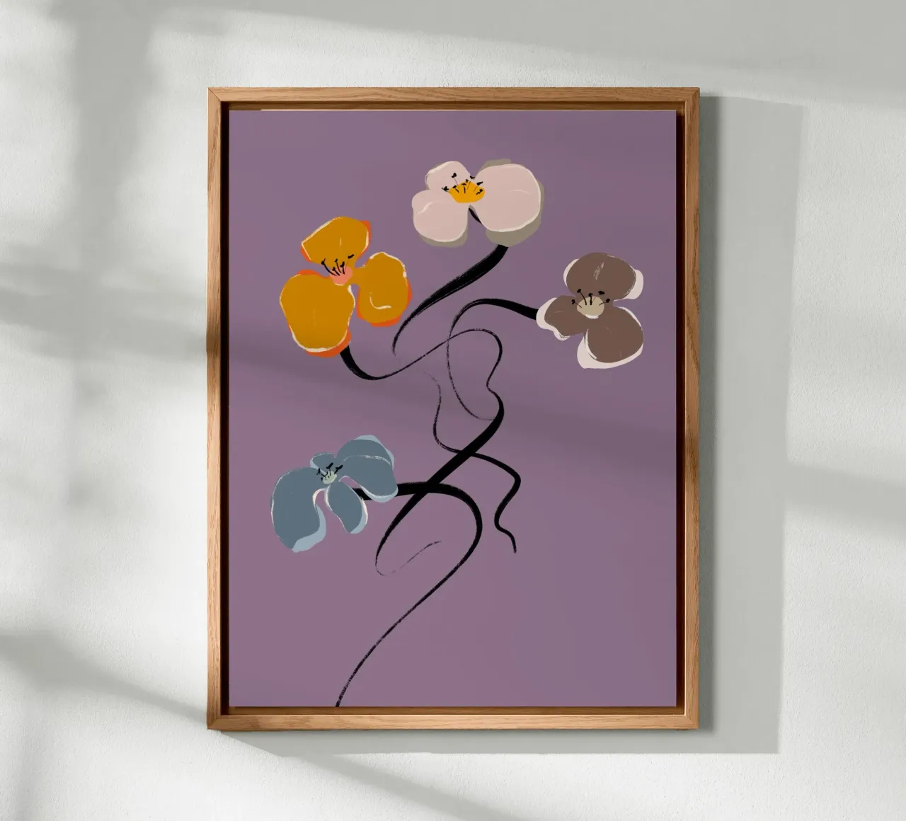 Zen Flowers No 7 alluminio dibond da treechild